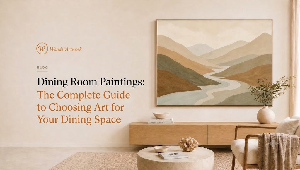 Dining Room Paintings: The Complete Guide to Choosing Art for Your Dining Space