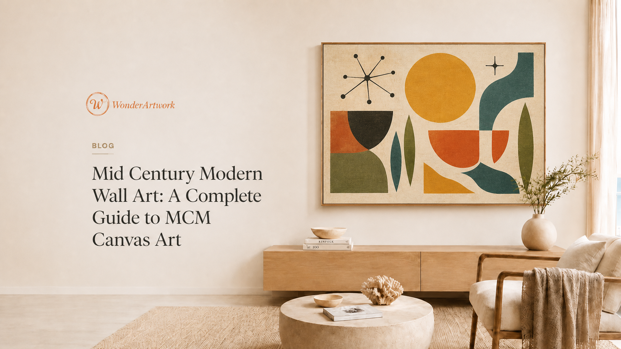 Mid Century Modern Wall Art: A Complete Guide to MCM Canvas Art