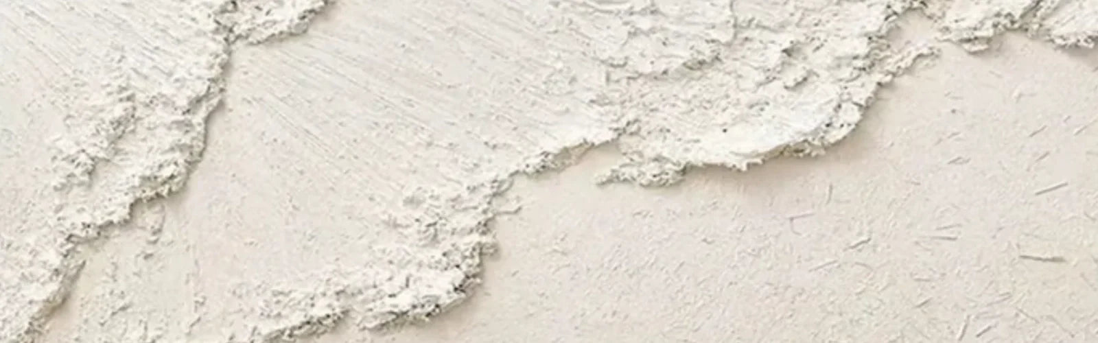 White Minimalist Textured Art