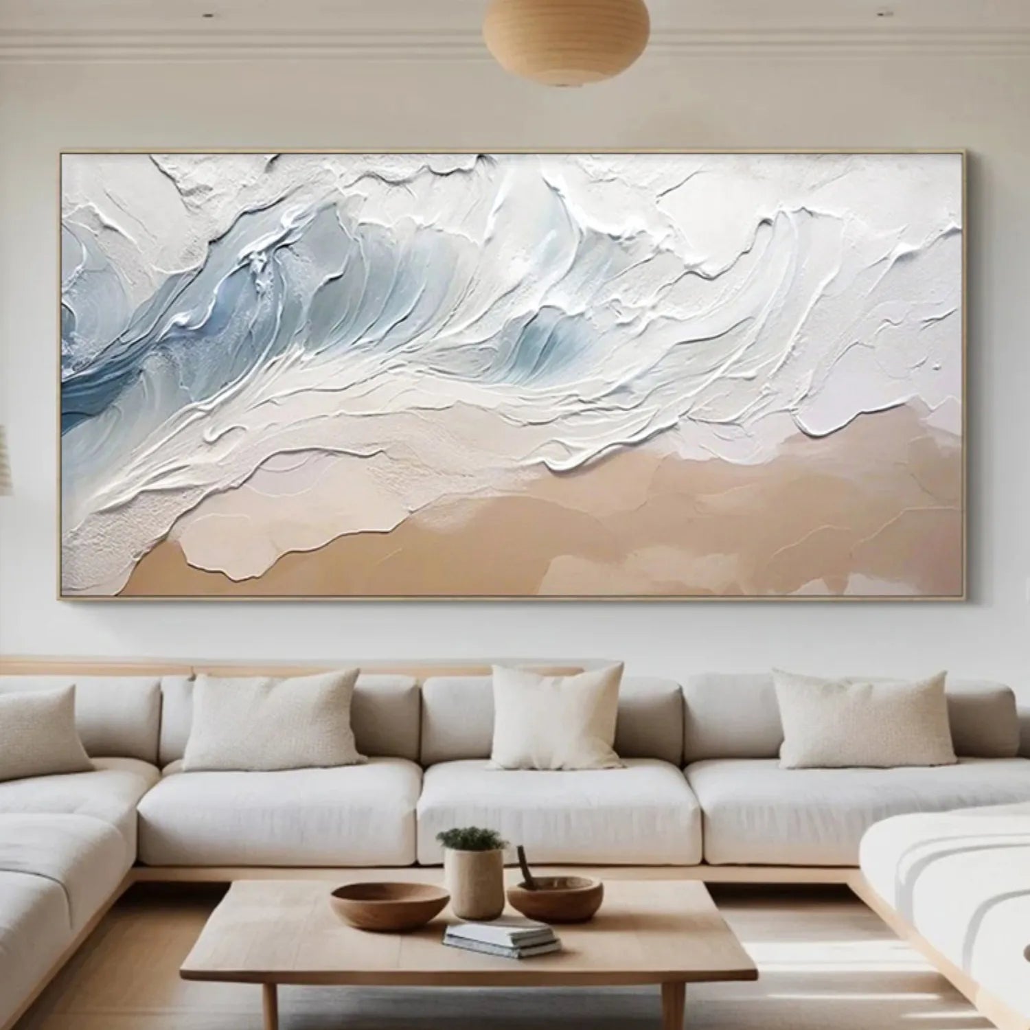 Ocean Textured Painting Canvas #OP005