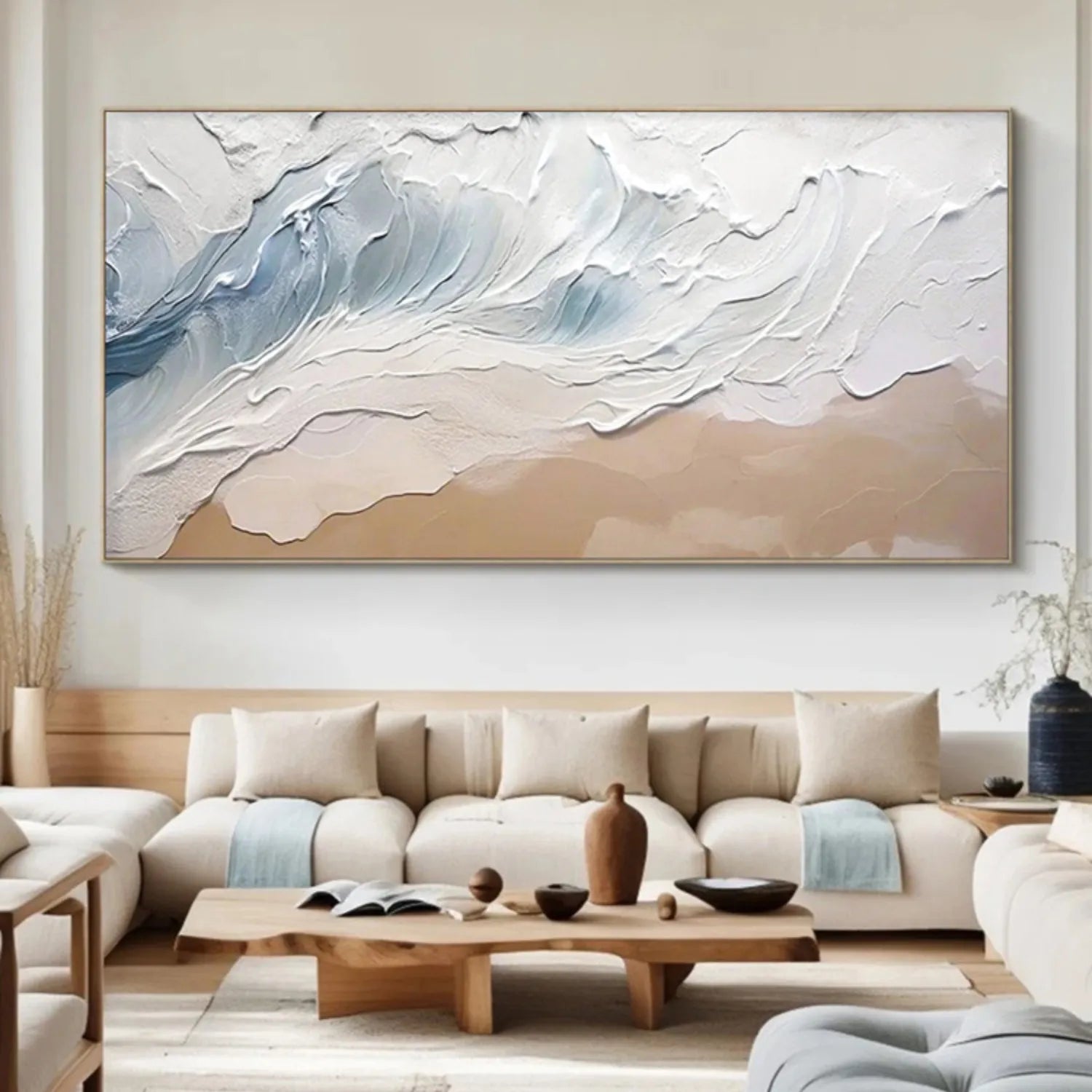 Ocean Textured Painting Canvas #OP005