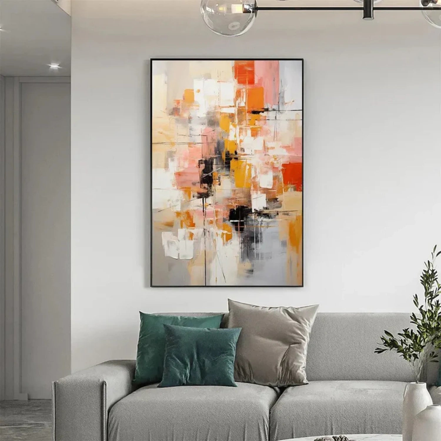 Abstract Painting Canvas #AP149