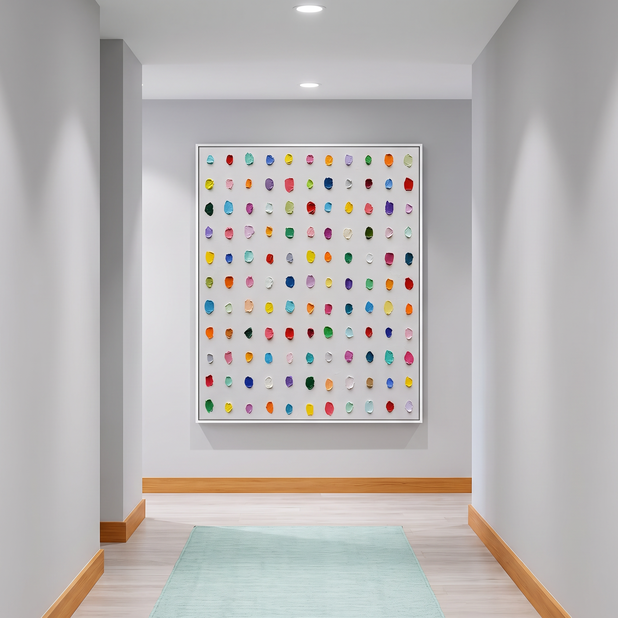 Abstract Textured Wall Art #AT157