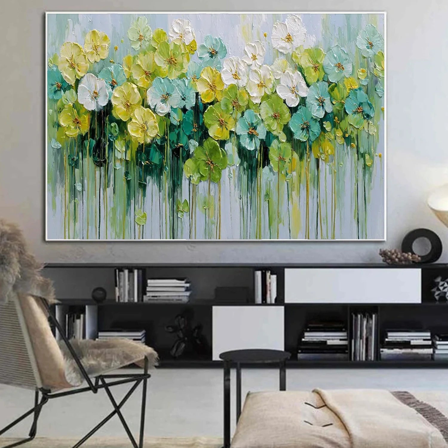 Flower Abstract Wall Art #FP148