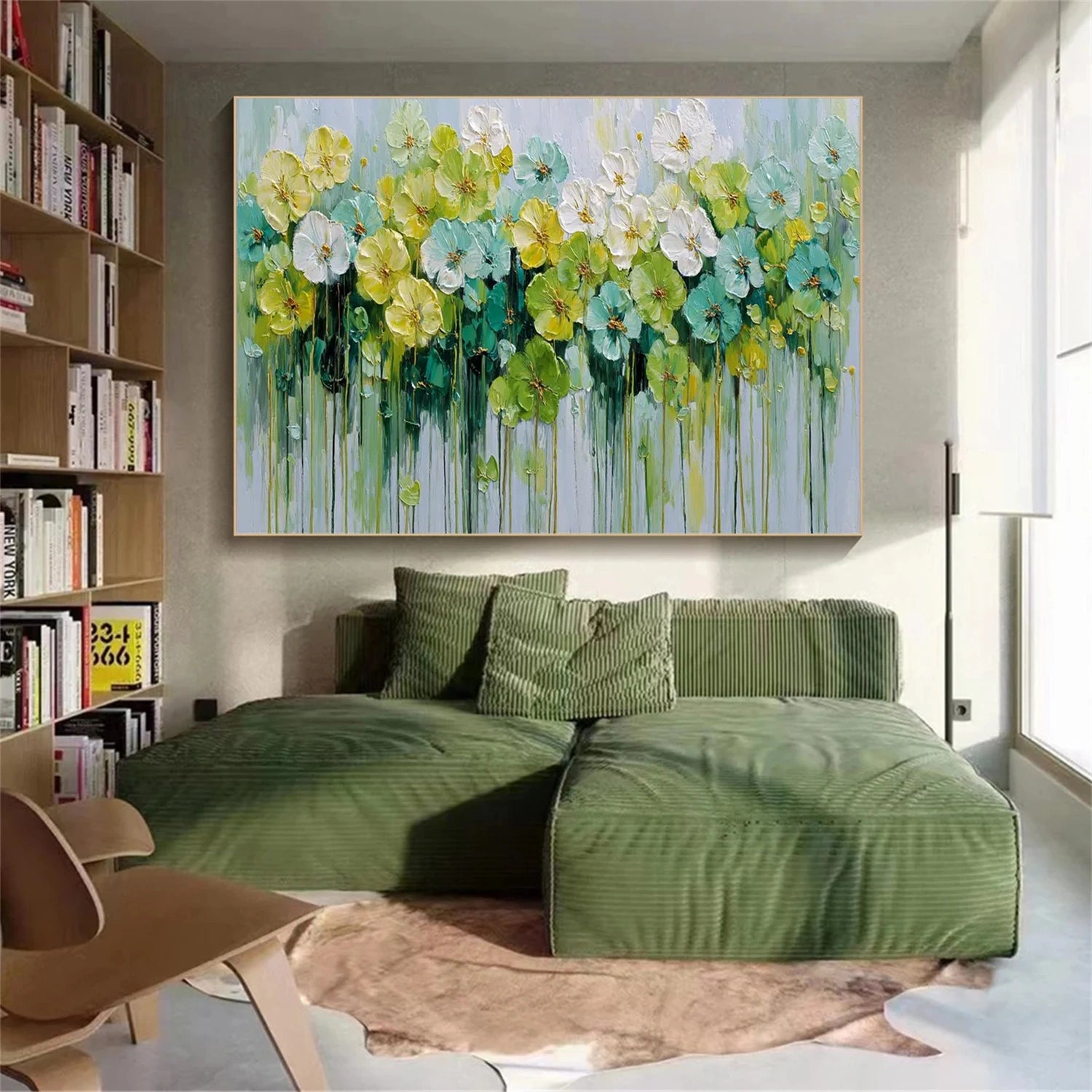 Flower Abstract Wall Art #FP148