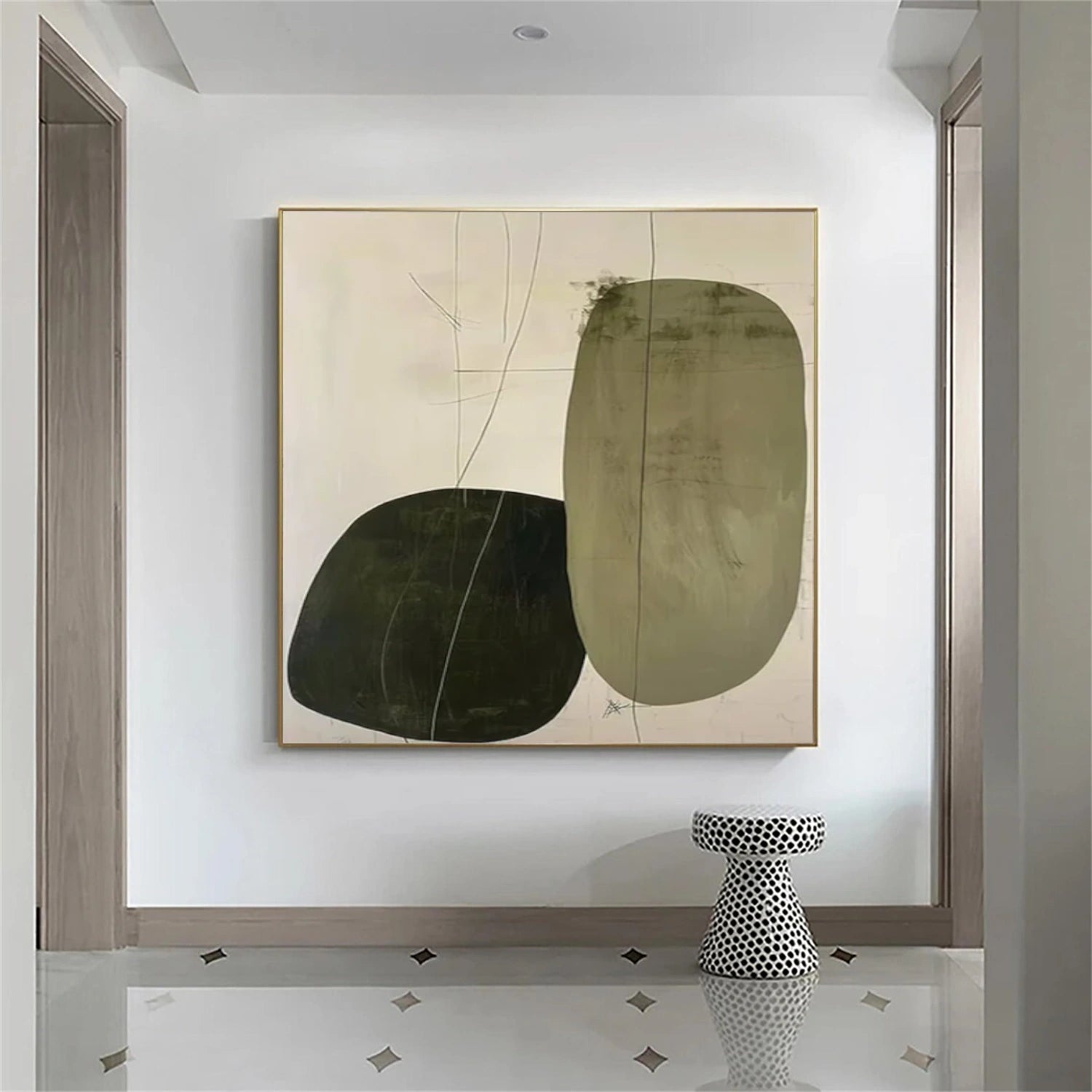 Abstract Painting Canvas #AP183