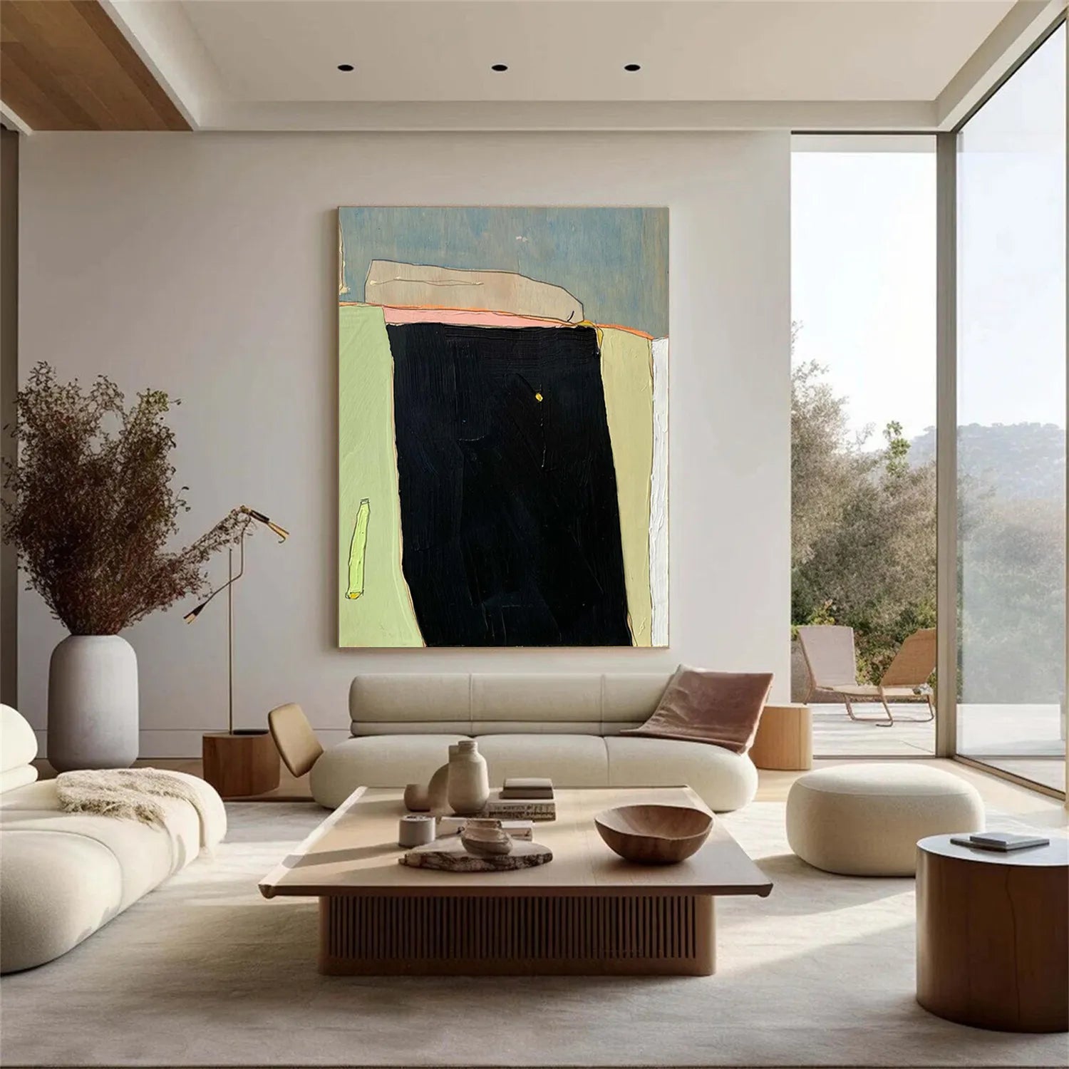 Minimalist Textured Painting Canvas #MT029