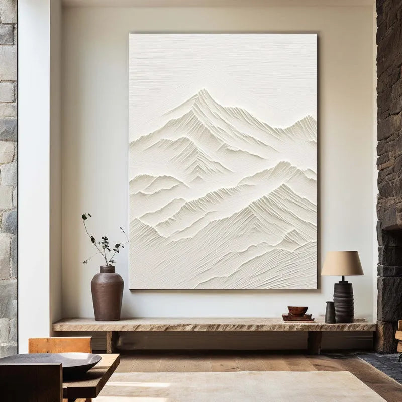Mountain Textured Canvas Art  #MO006