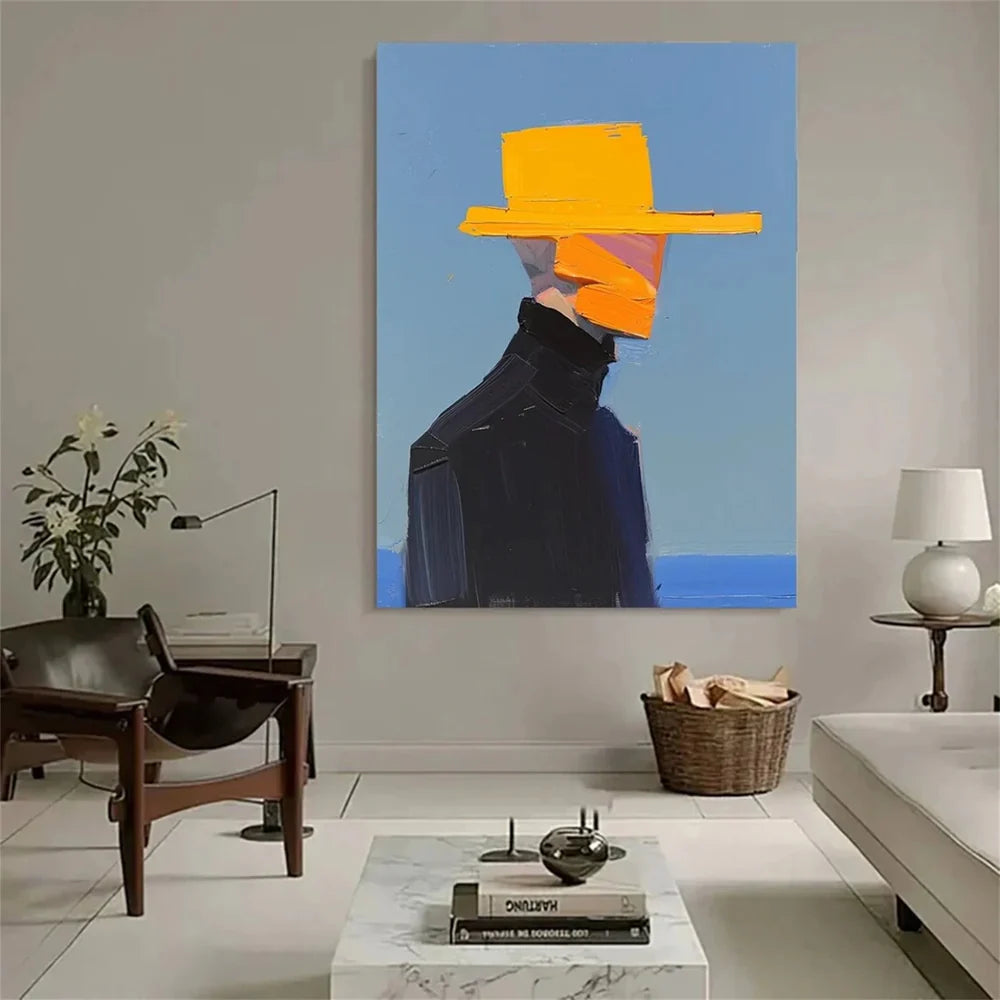 Abstract People Canvas Art #AE009
