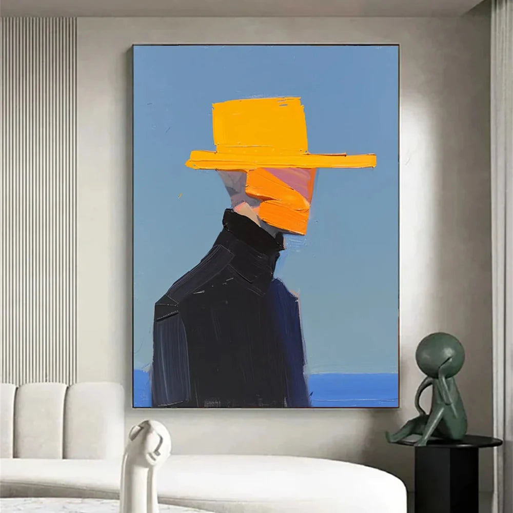Abstract People Canvas Art #AE009