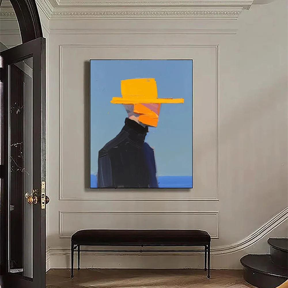 Abstract People Canvas Art #AE009