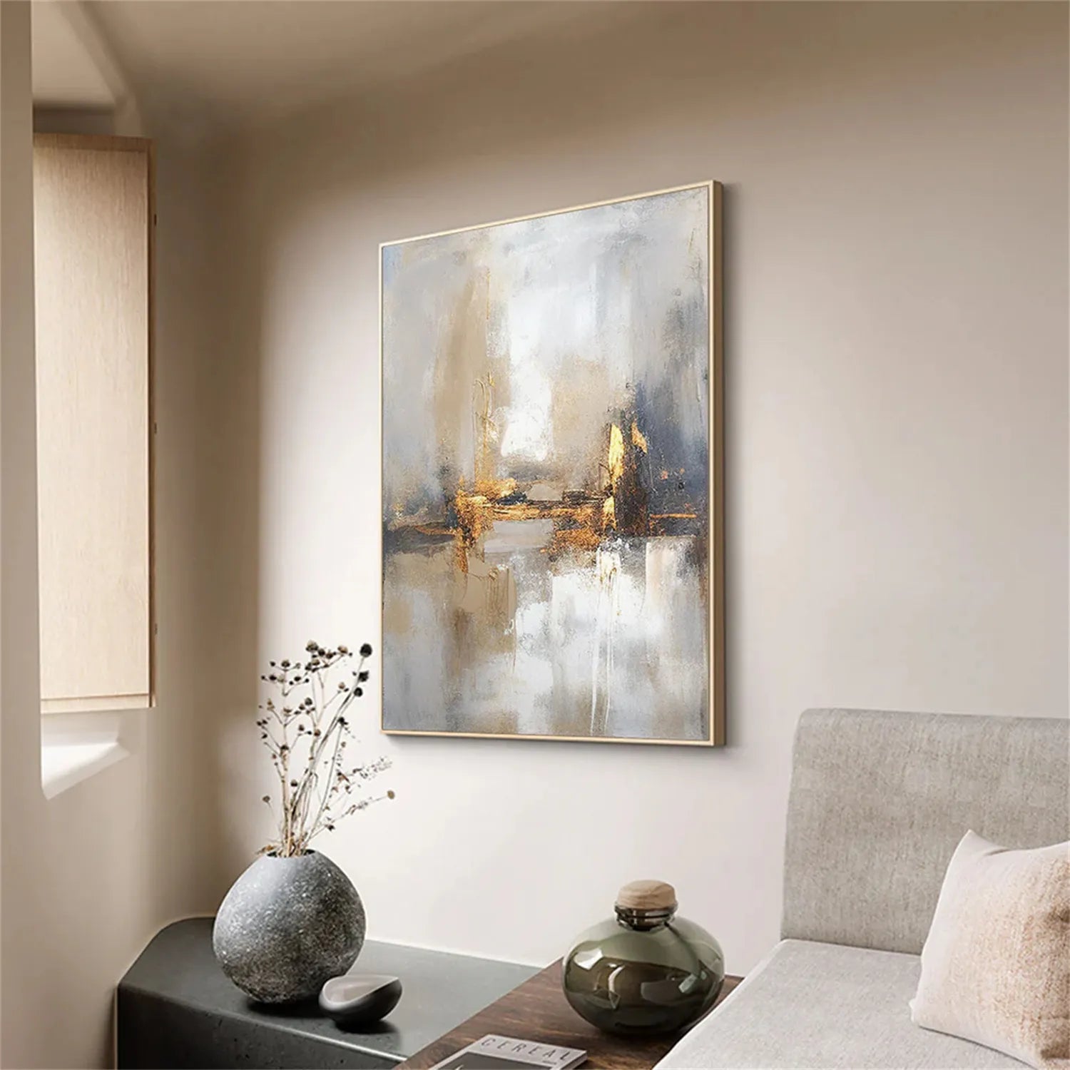 Abstract Painting Canvas #AP018