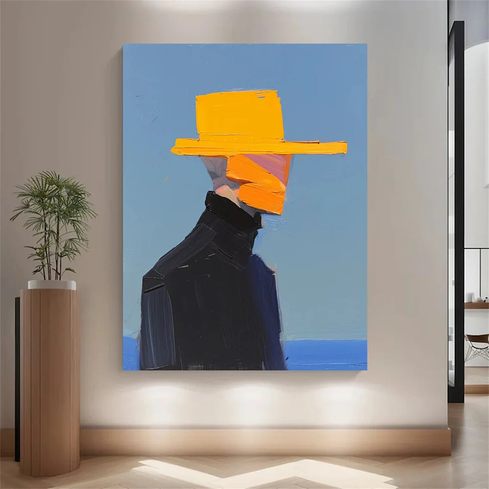 Abstract People Canvas Art #AE009
