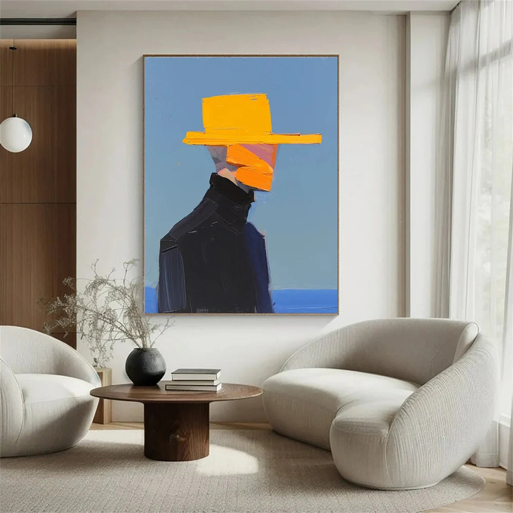 Abstract People Canvas Art #AE009