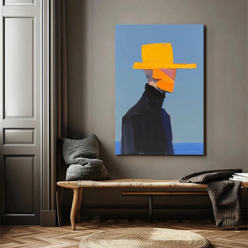 Abstract People Canvas Art #AE009