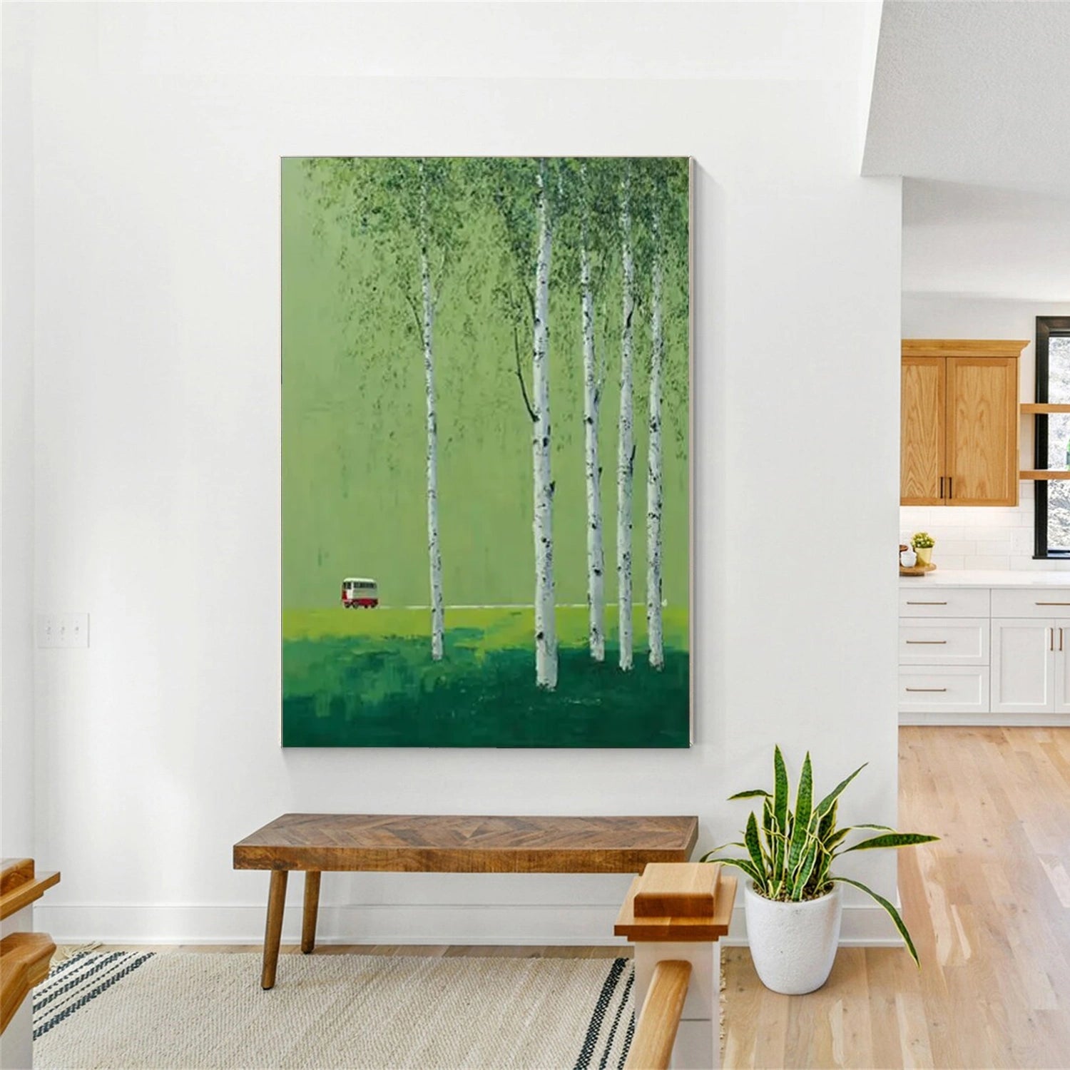 Tree Abstract Wall Art #TP084