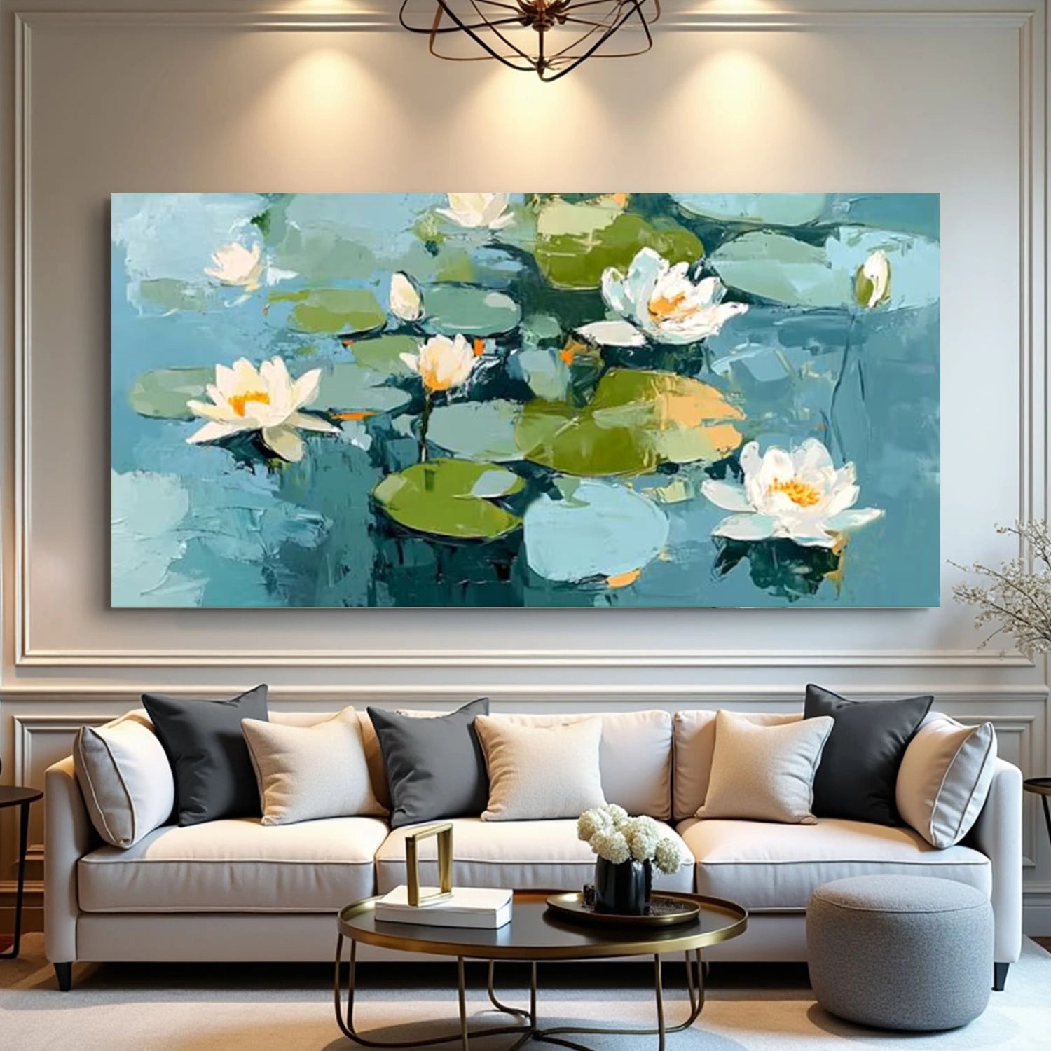 Flower Abstract Wall Art #FP149