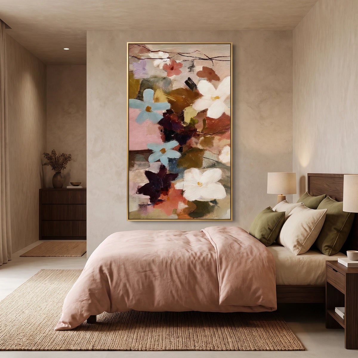 Flower Abstract Wall Art #FP205