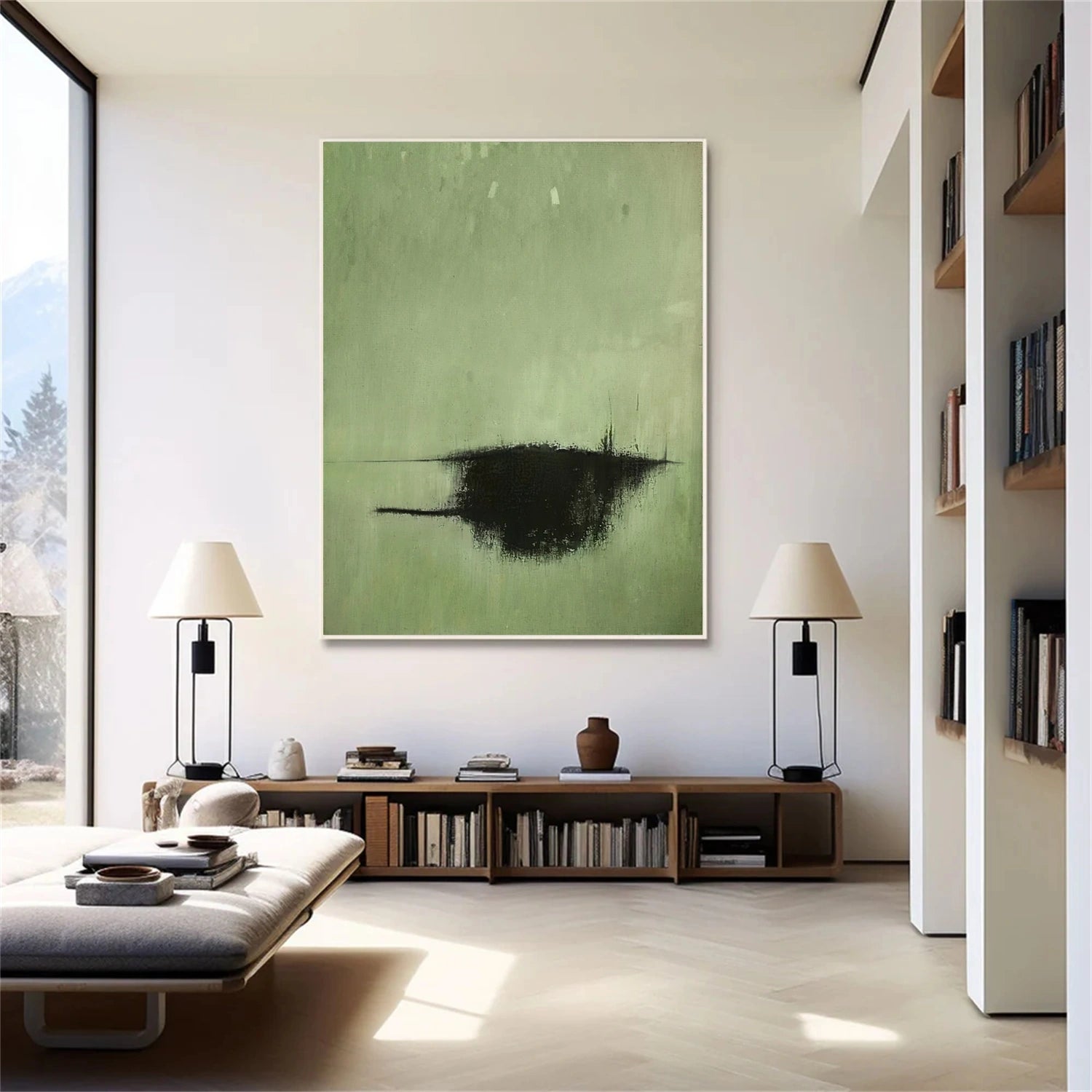 Abstract Painting Canvas #AP156