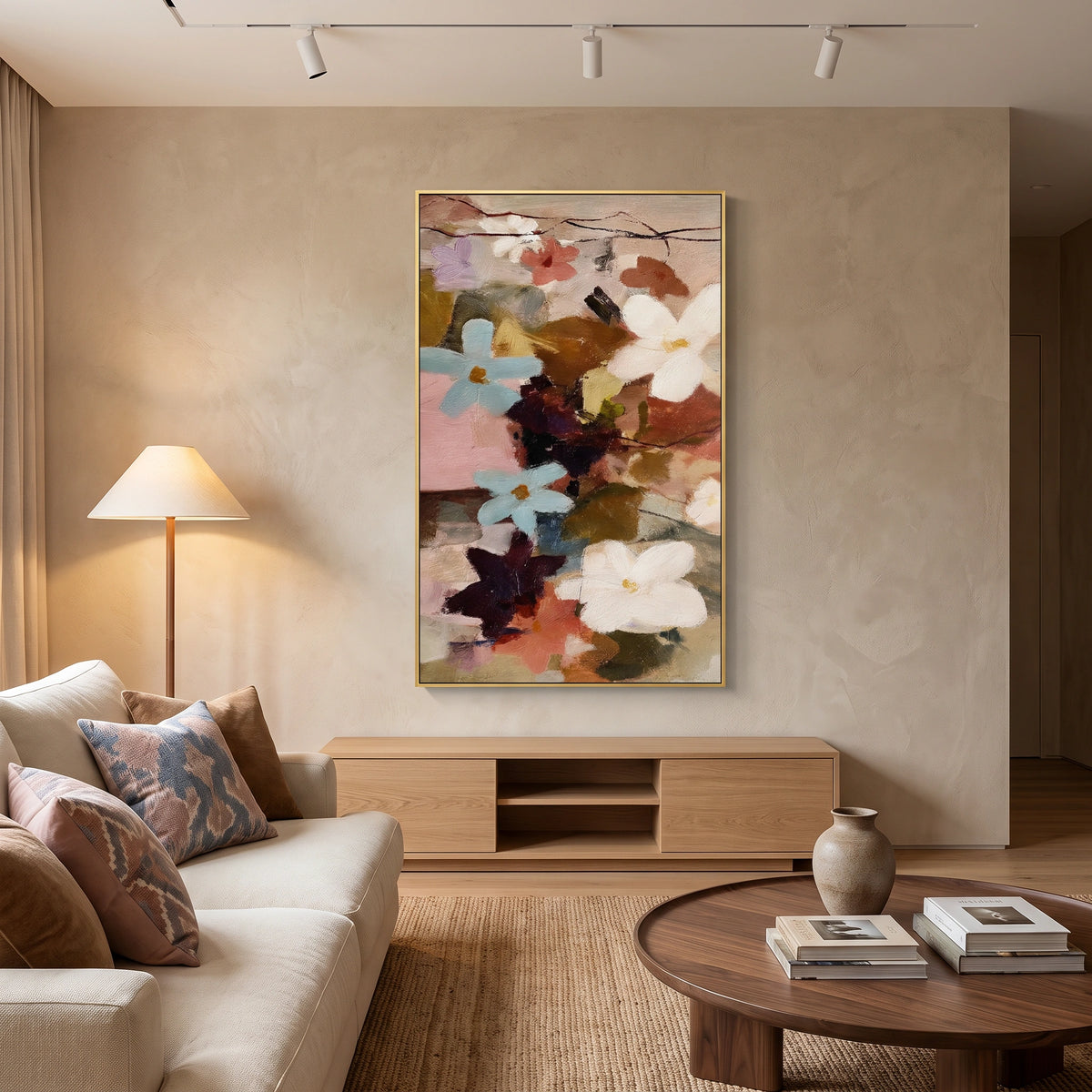 Flower Abstract Wall Art #FP205