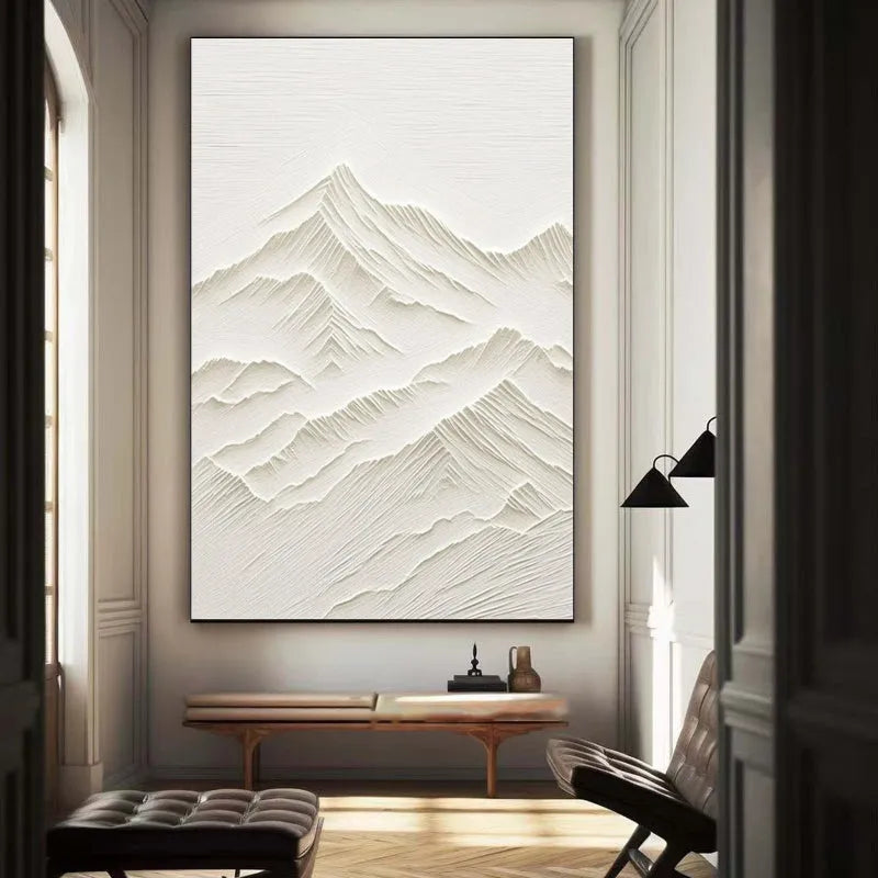 Mountain Textured Canvas Art #MO006