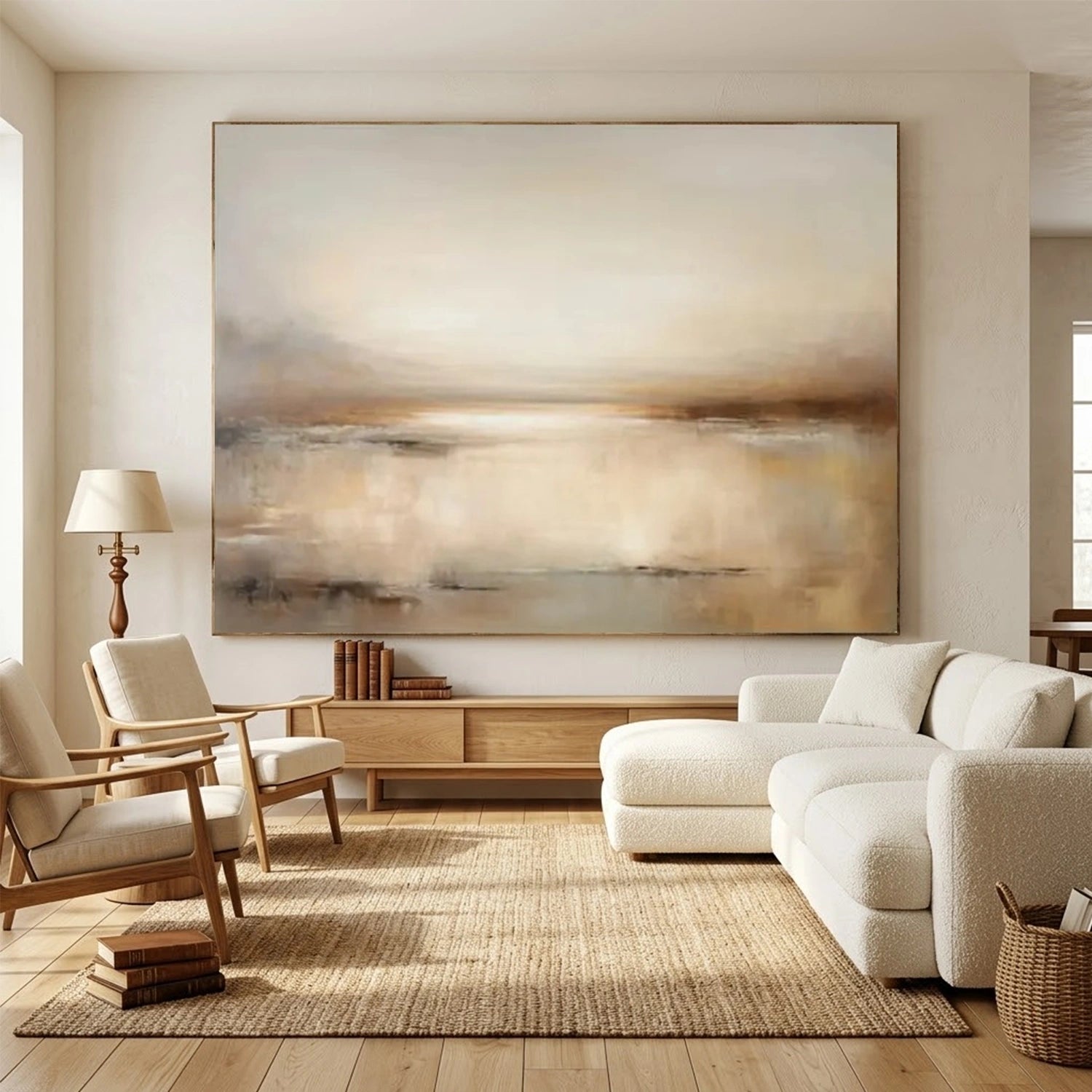 Abstract Canvas Wall Art #AP387