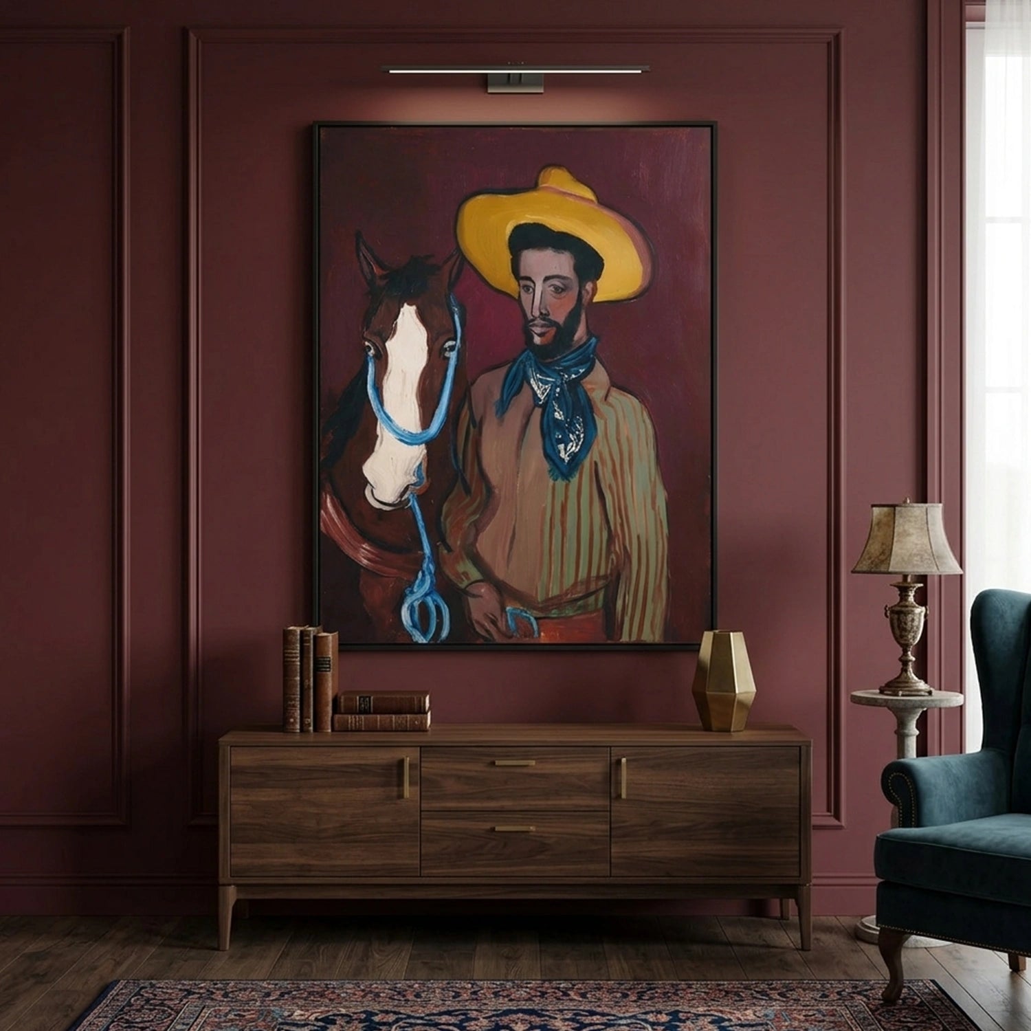 Vintage Americana Art #VT049