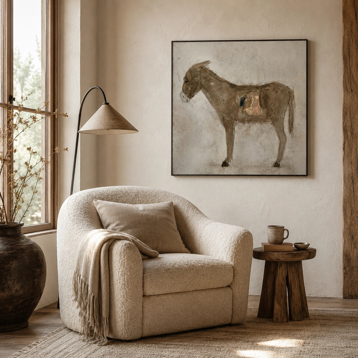 Abstract Animal Horse Wall Art #AC144