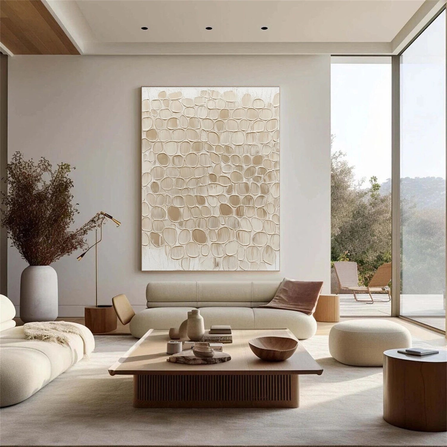 Abstract Textured Wall Art #AT149