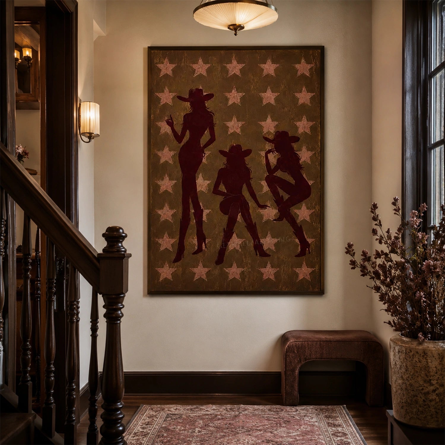American Western Cowboy Art #VT247