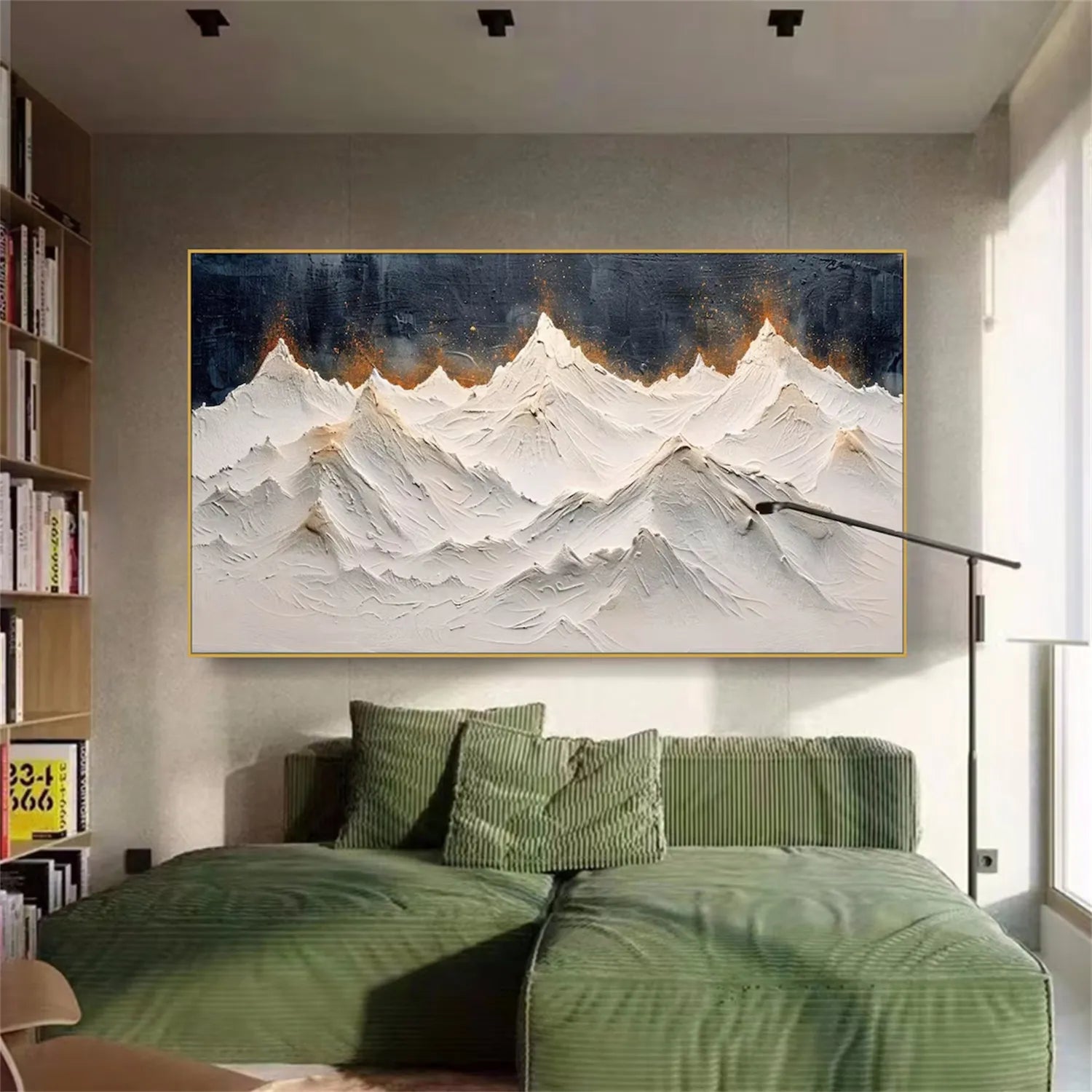 Mountain Textured Abstract Painting #MT035
