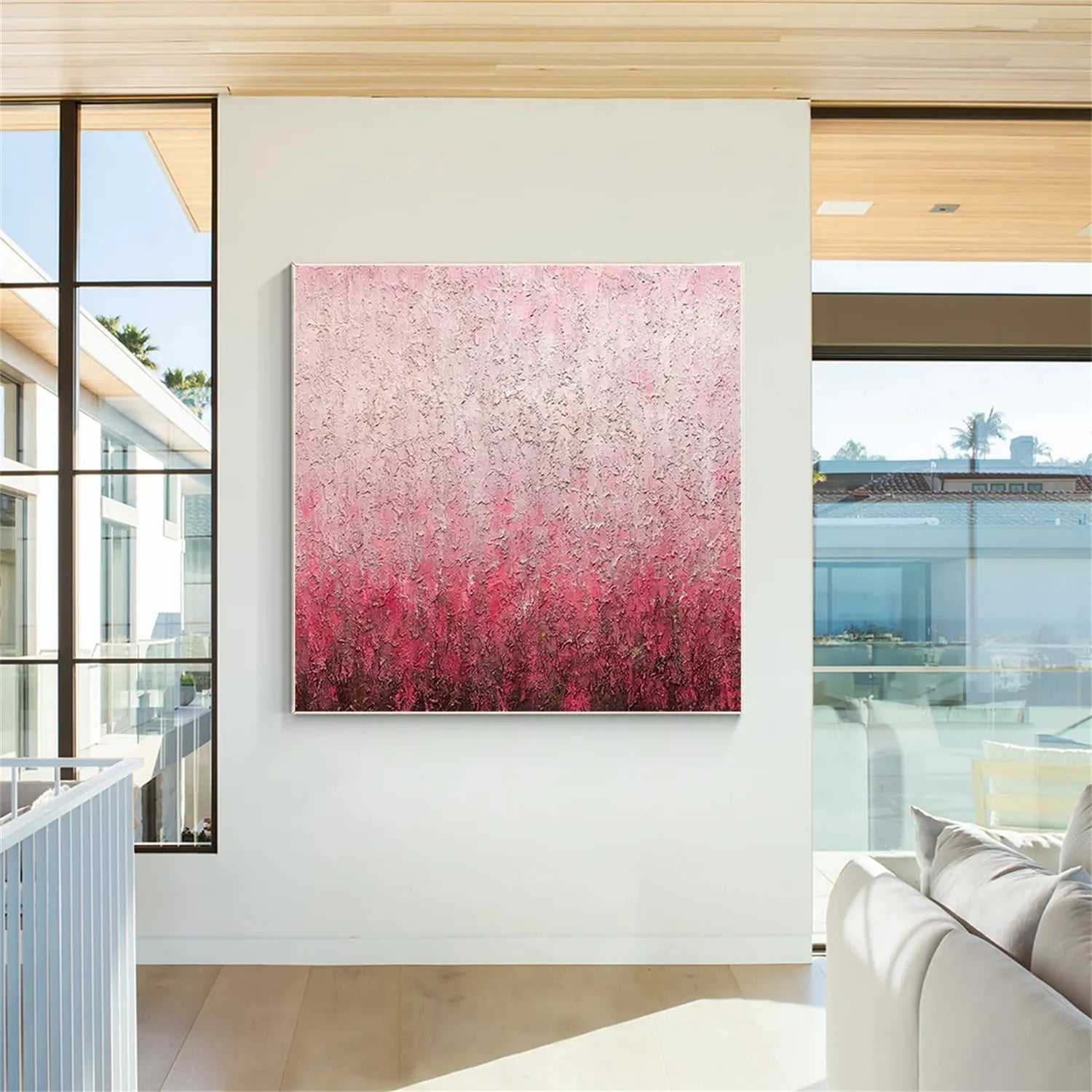 Minimalist Textured Painting Canvas #MT025