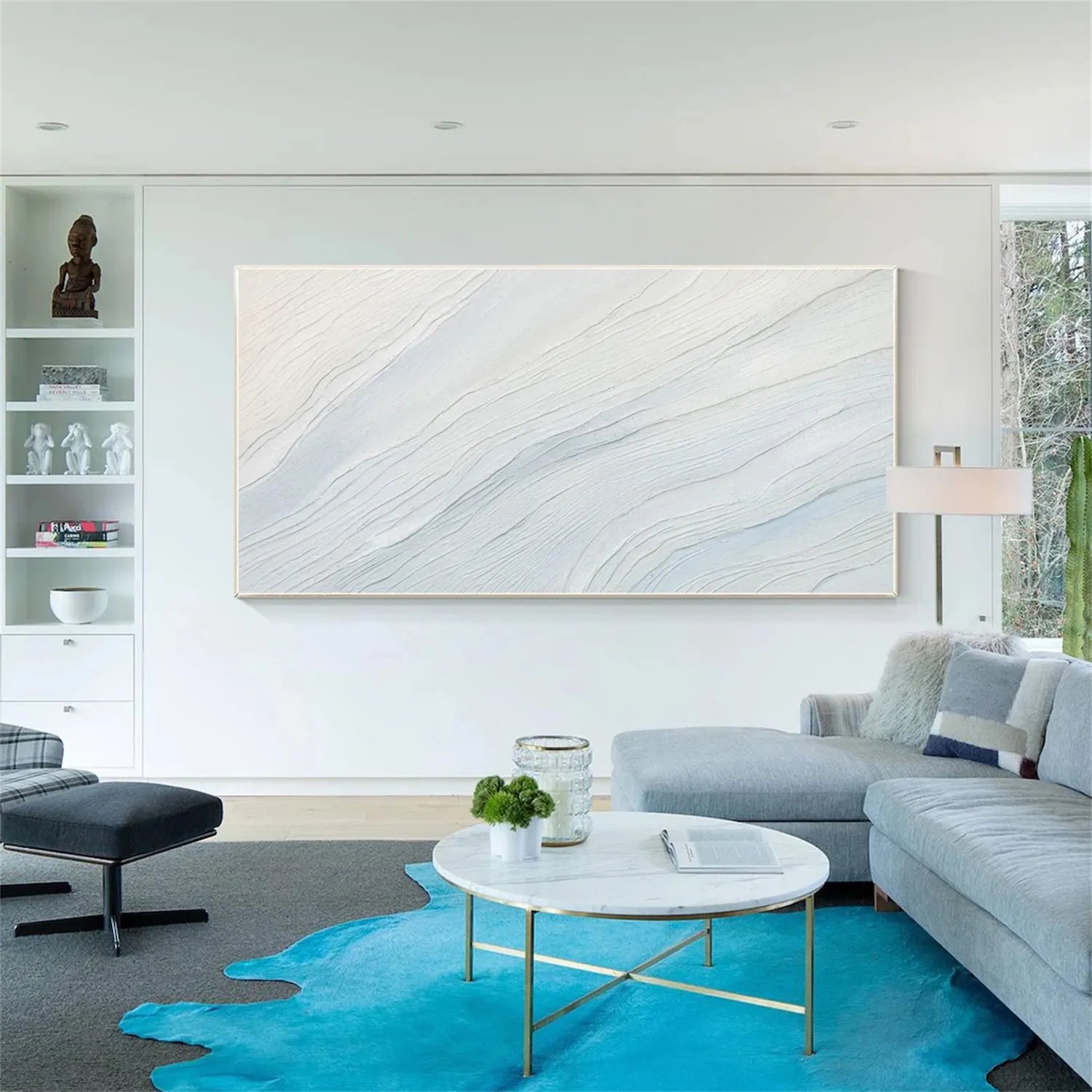 Minimalist Textured Painting Canvas #MT014
