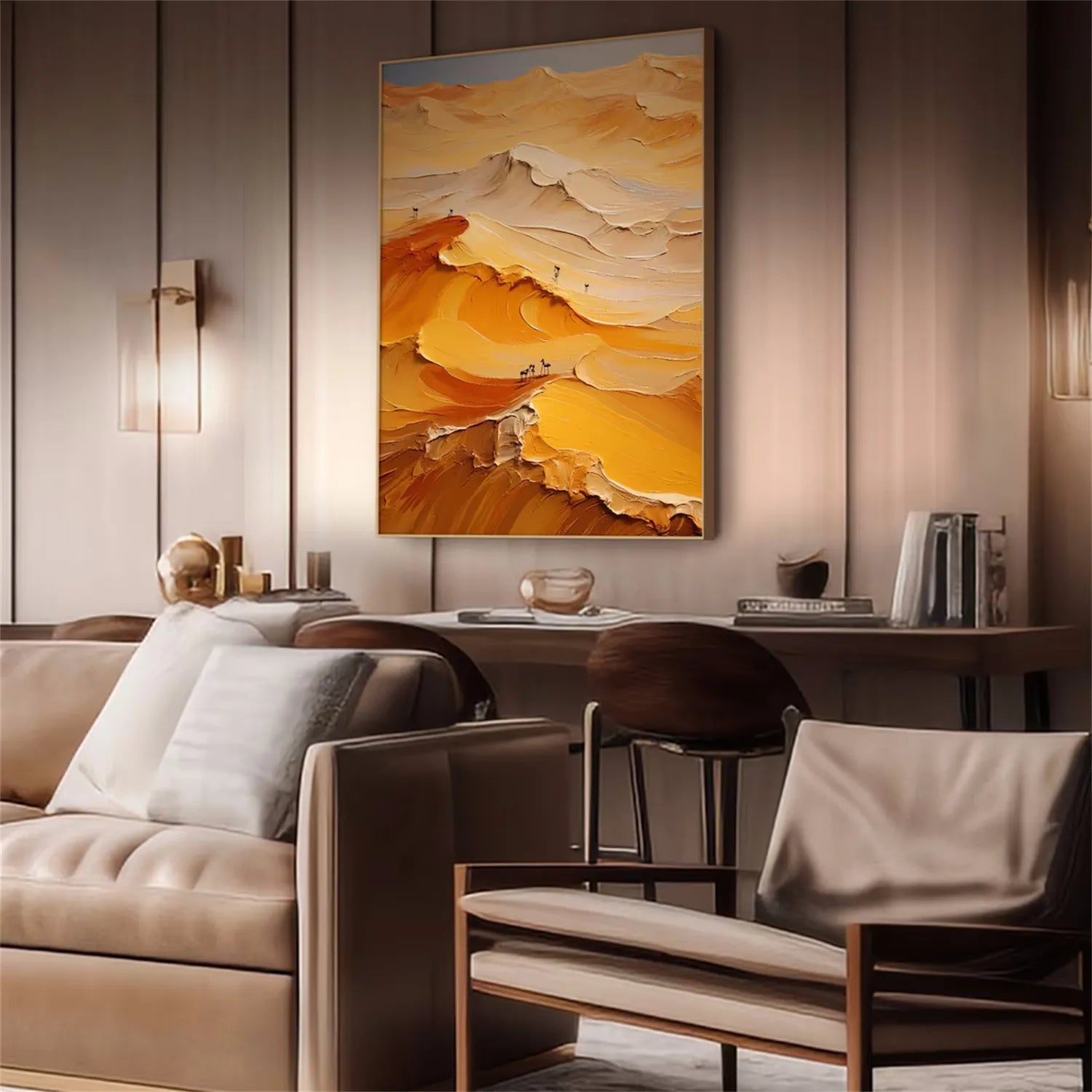 Mountain Textured Abstract Painting #MT034