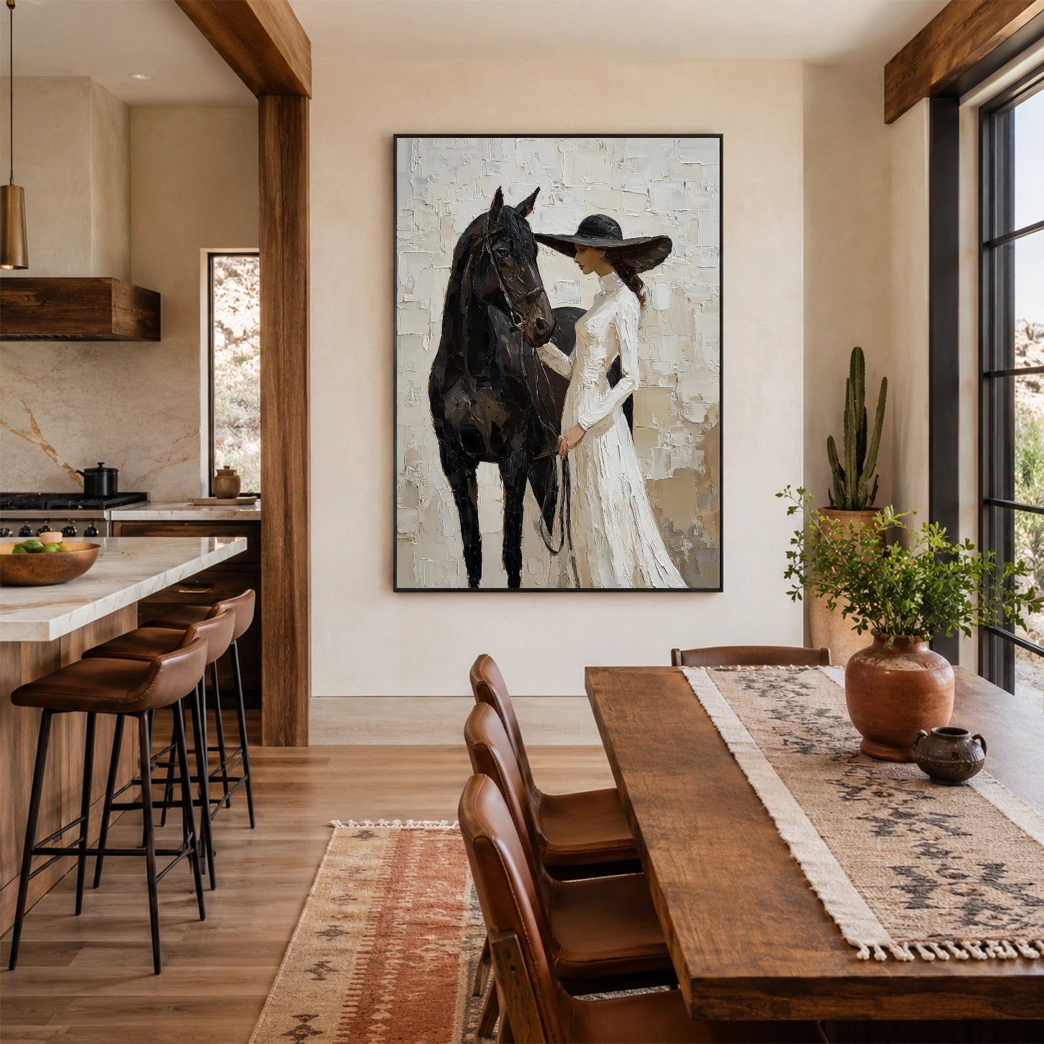 American Western Cowboy Art #VT226