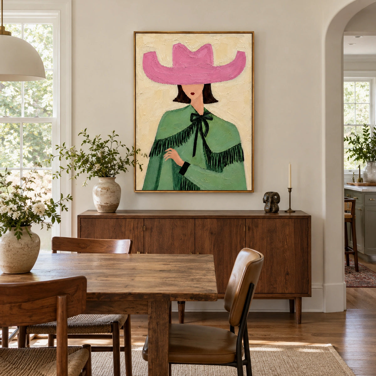 American Western Cowboy Art #VT276