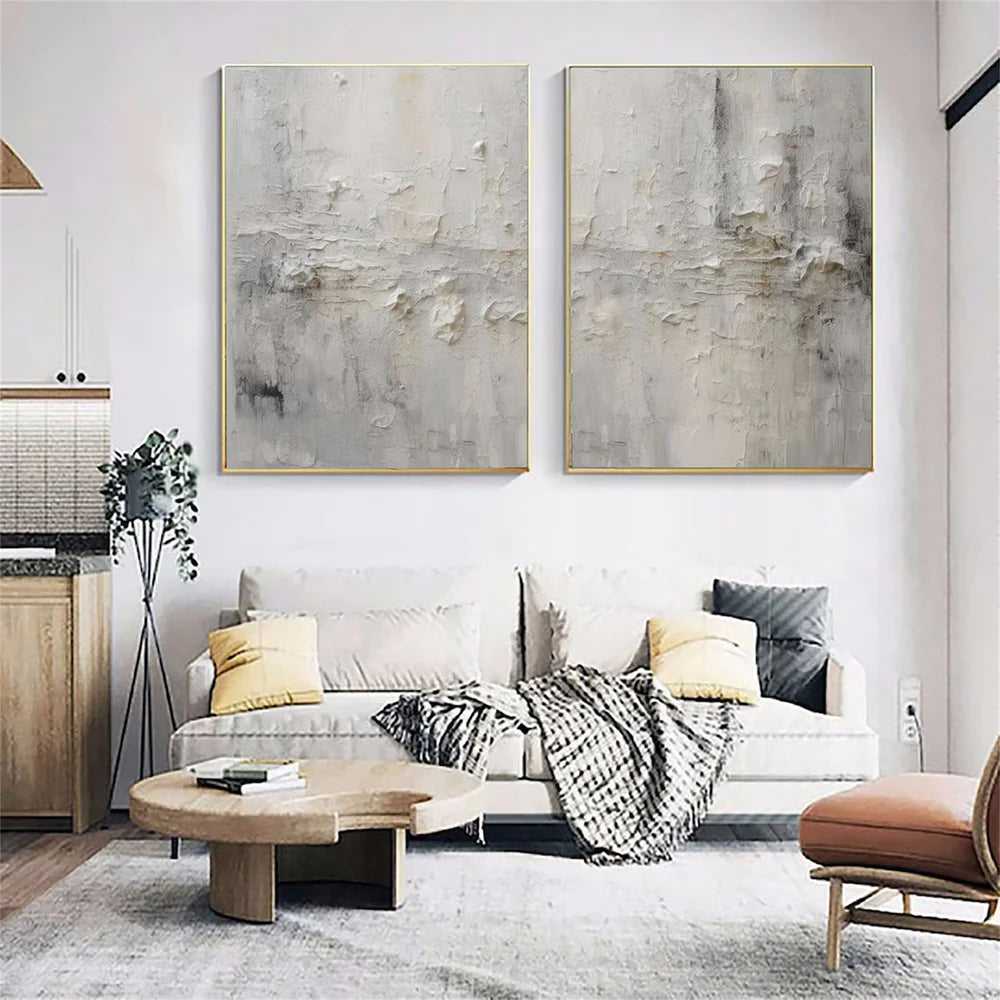 Abstract Painting Canvas Set of 2 #AP186