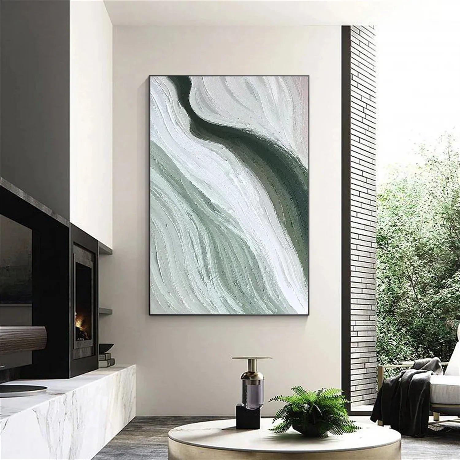 Minimalist Textured Painting Canvas #MT024