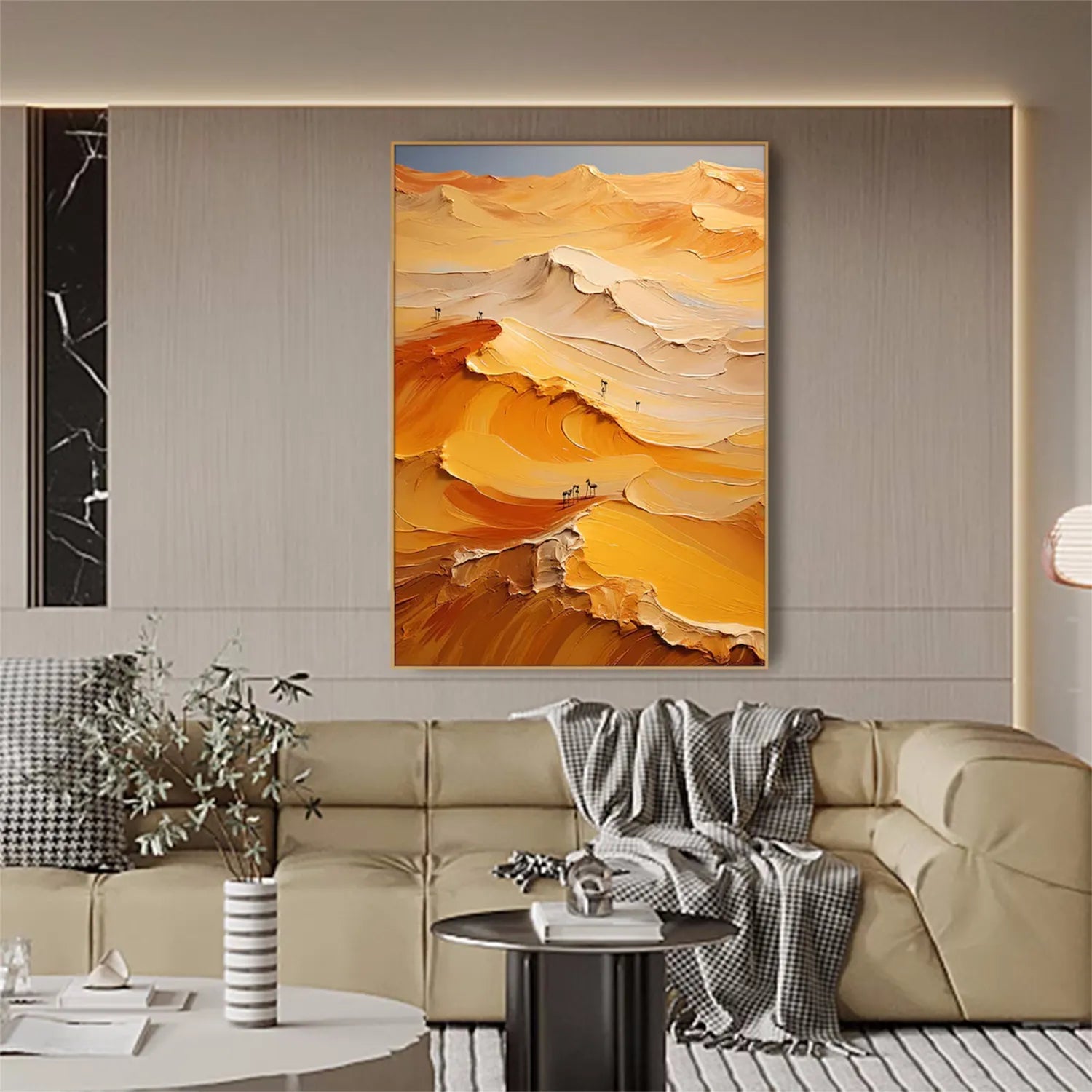 Mountain Textured Abstract Painting #MT034