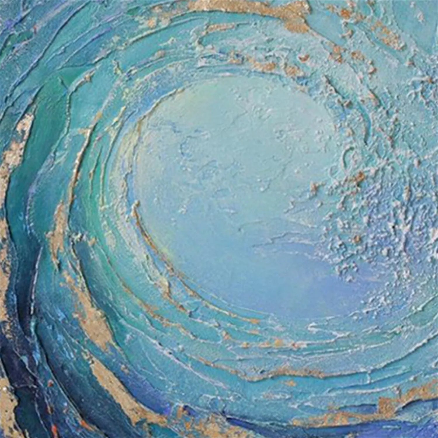 Ocean Textured Painting Canvas #OP010