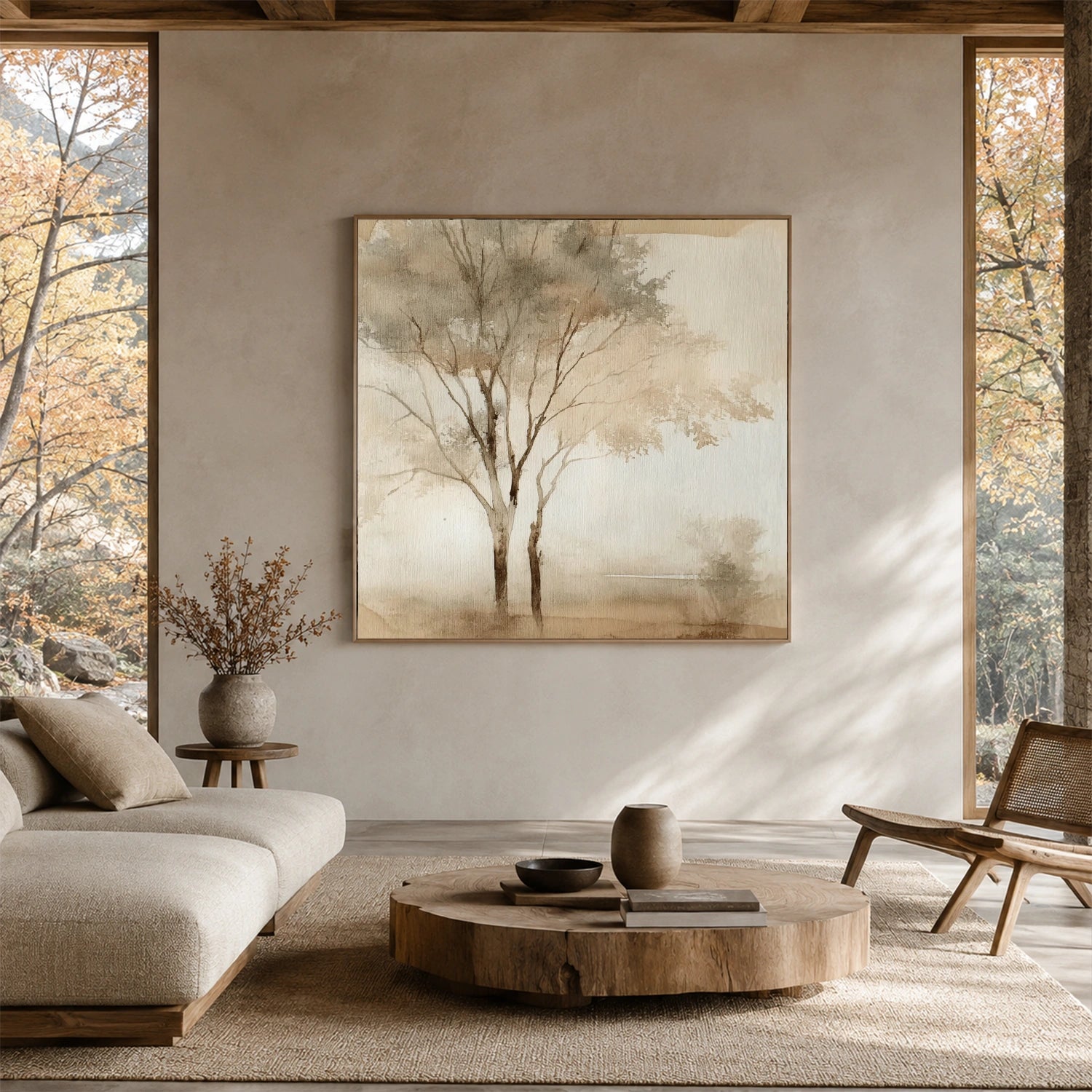 Tree Abstract Wall Art #TP118