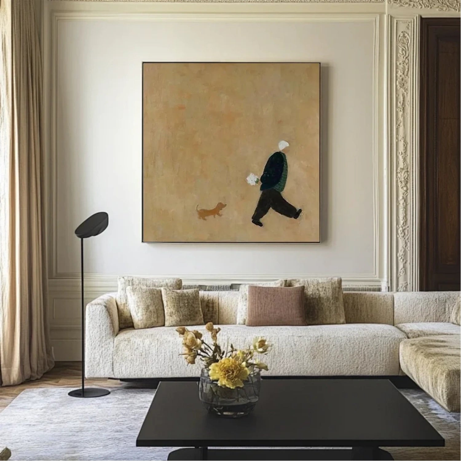 Abstract People Canvas Art #AE041