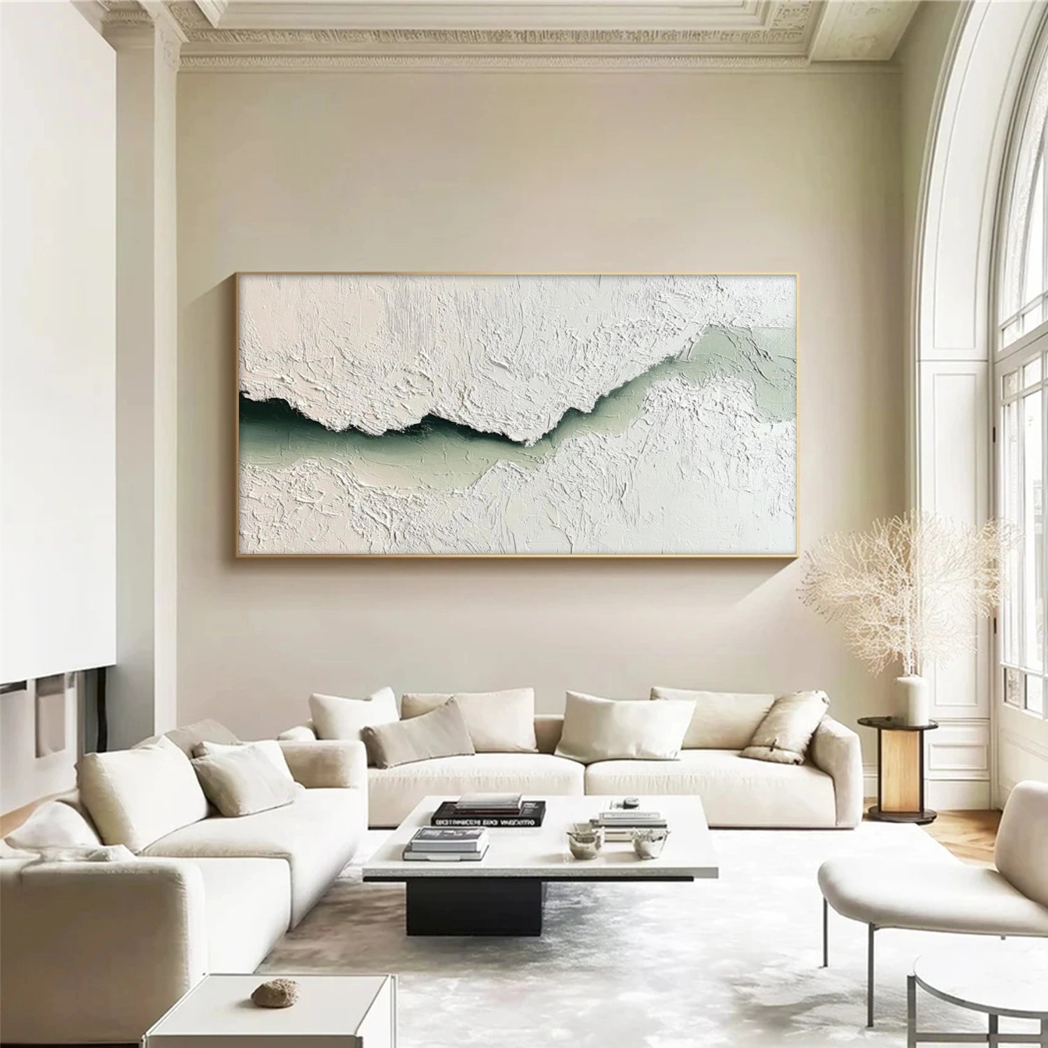 Ocean Abstract Textured Wall Art #OP052