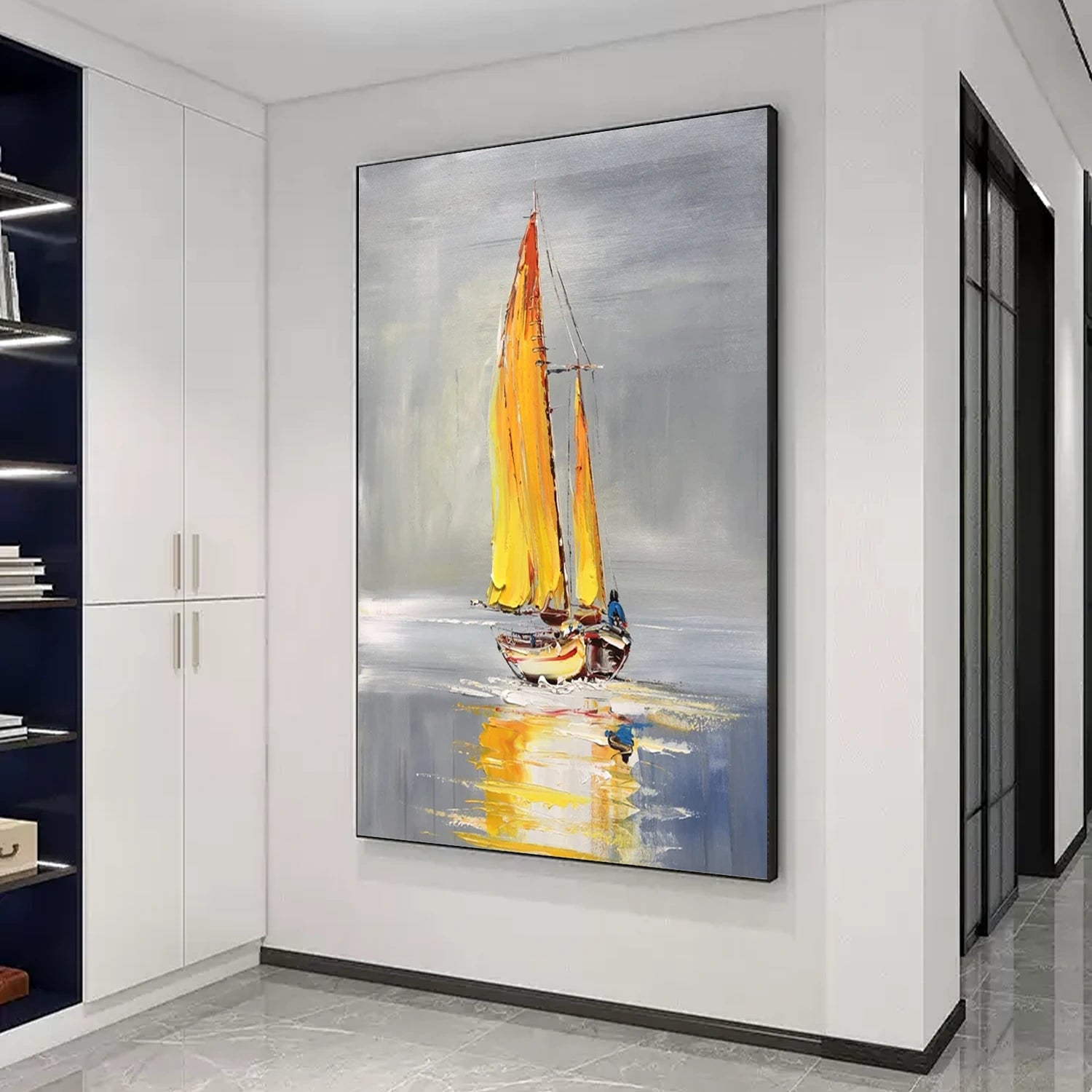 Ocean Abstract Wall Art #OP033