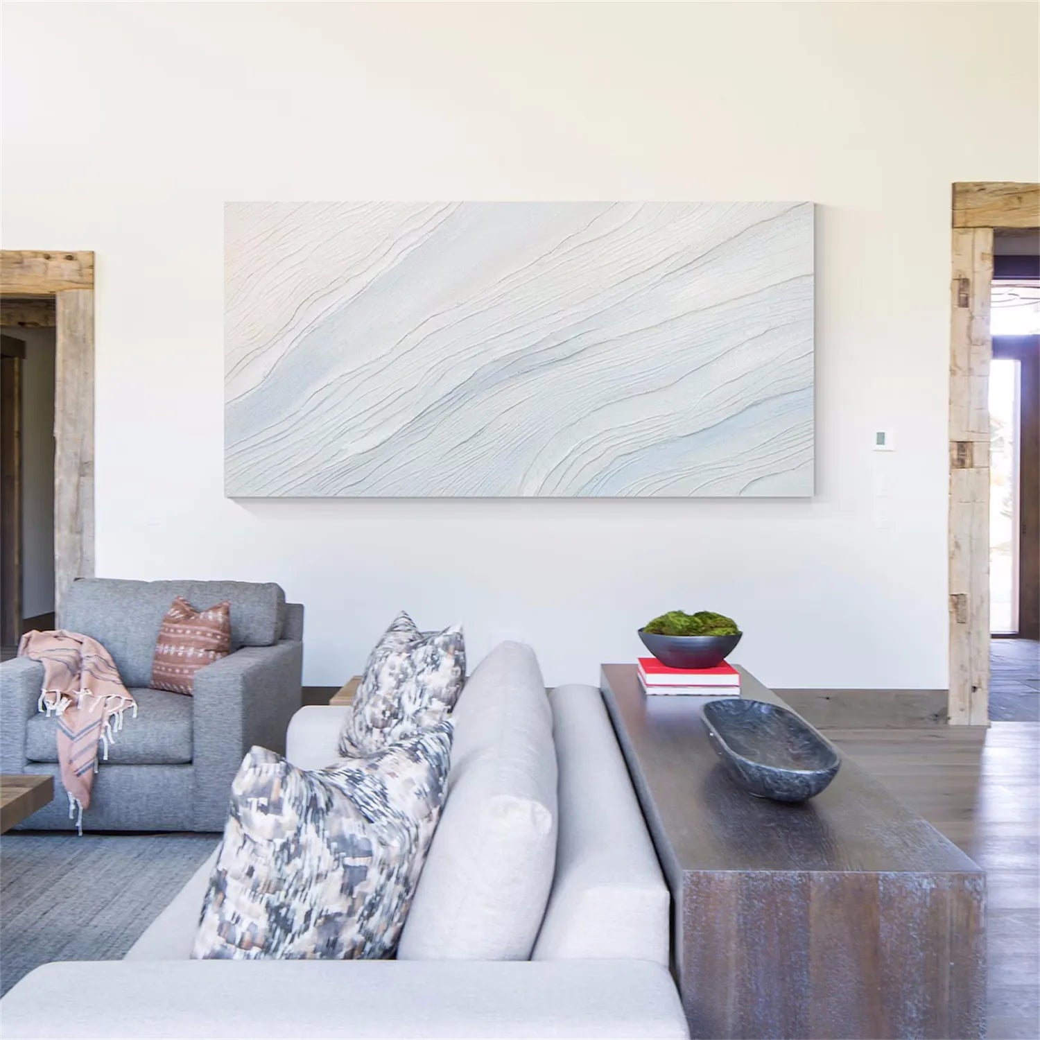 Minimalist Textured Painting Canvas #MT014