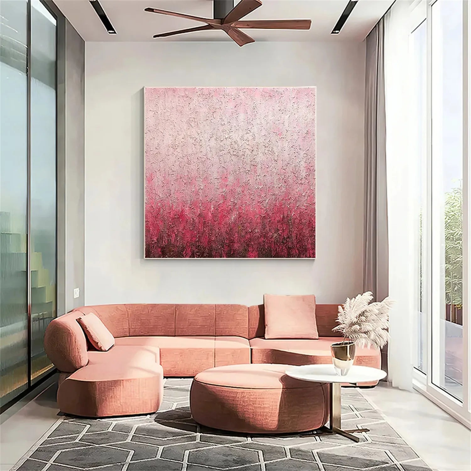 Minimalist Textured Painting Canvas #MT025