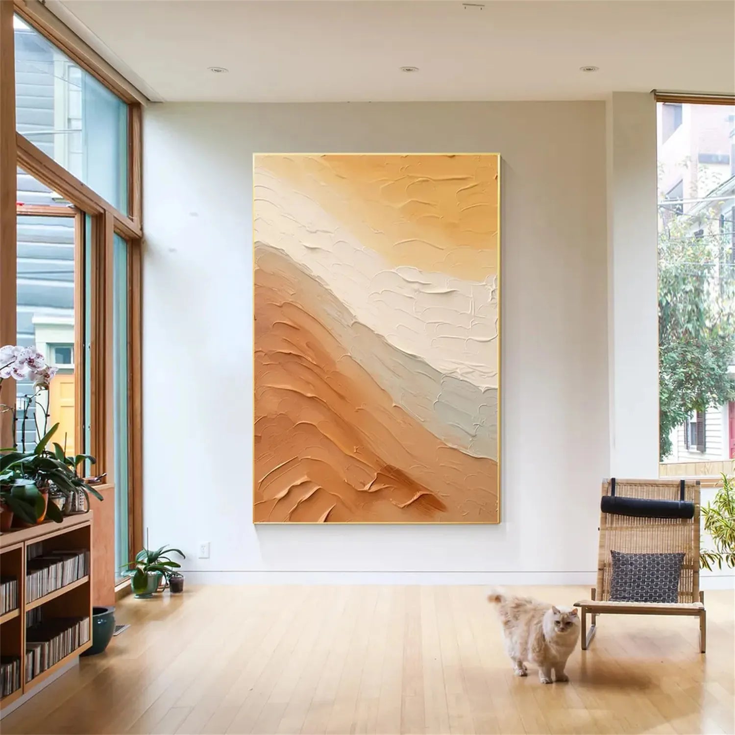 Minimalist Textured Painting Canvas #MT015