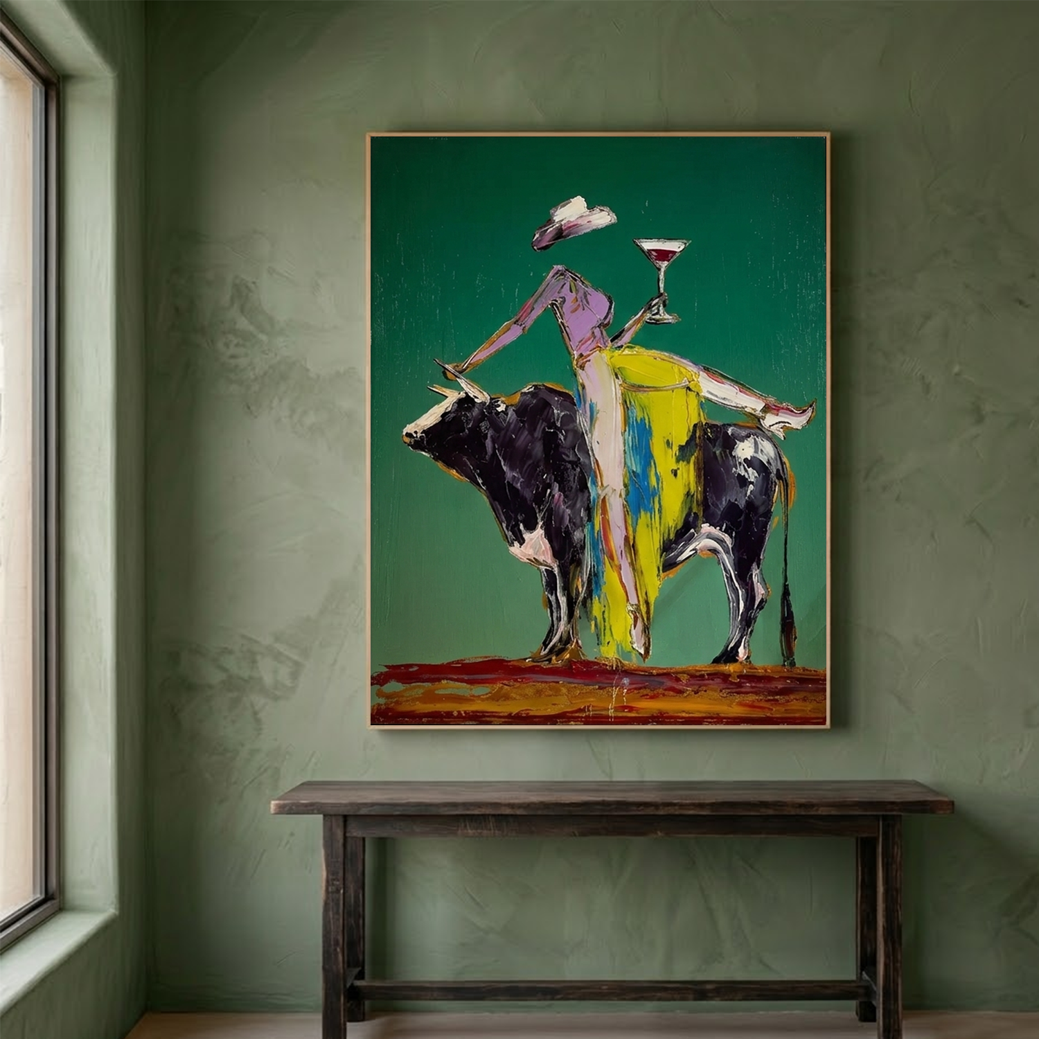 Vintage Americana Art #VT035
