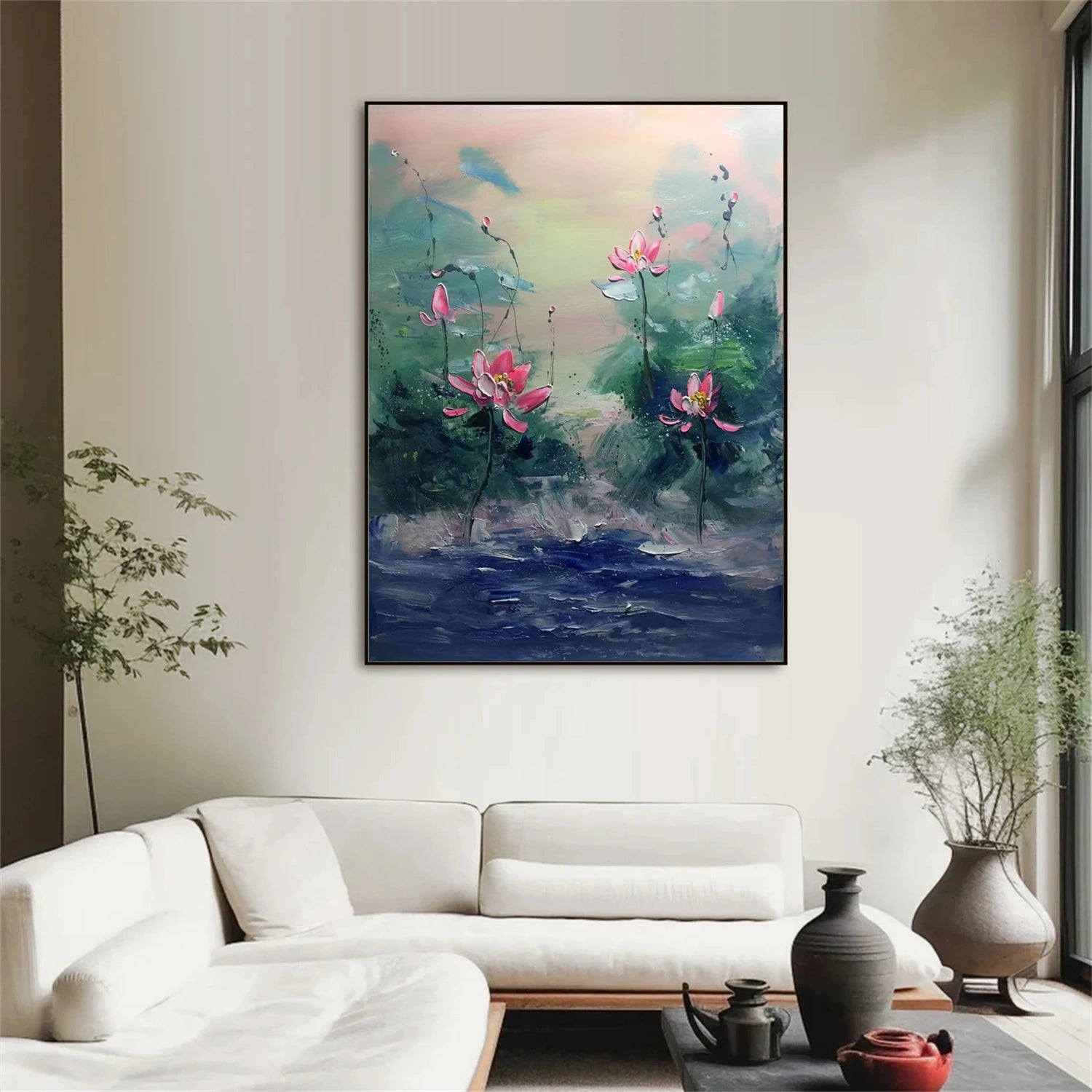 Flower Painting Canvas #FP089