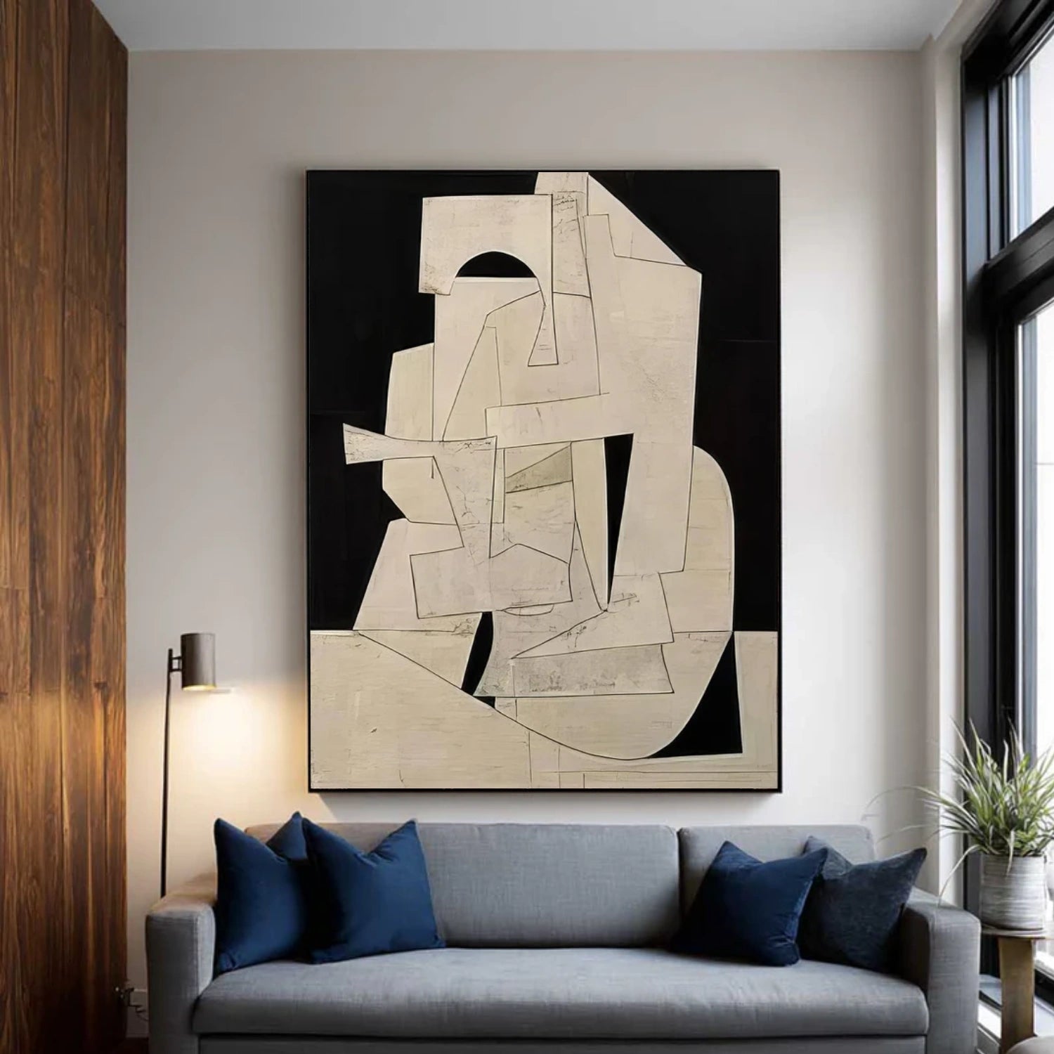 Abstract Canvas Wall Art #AP321